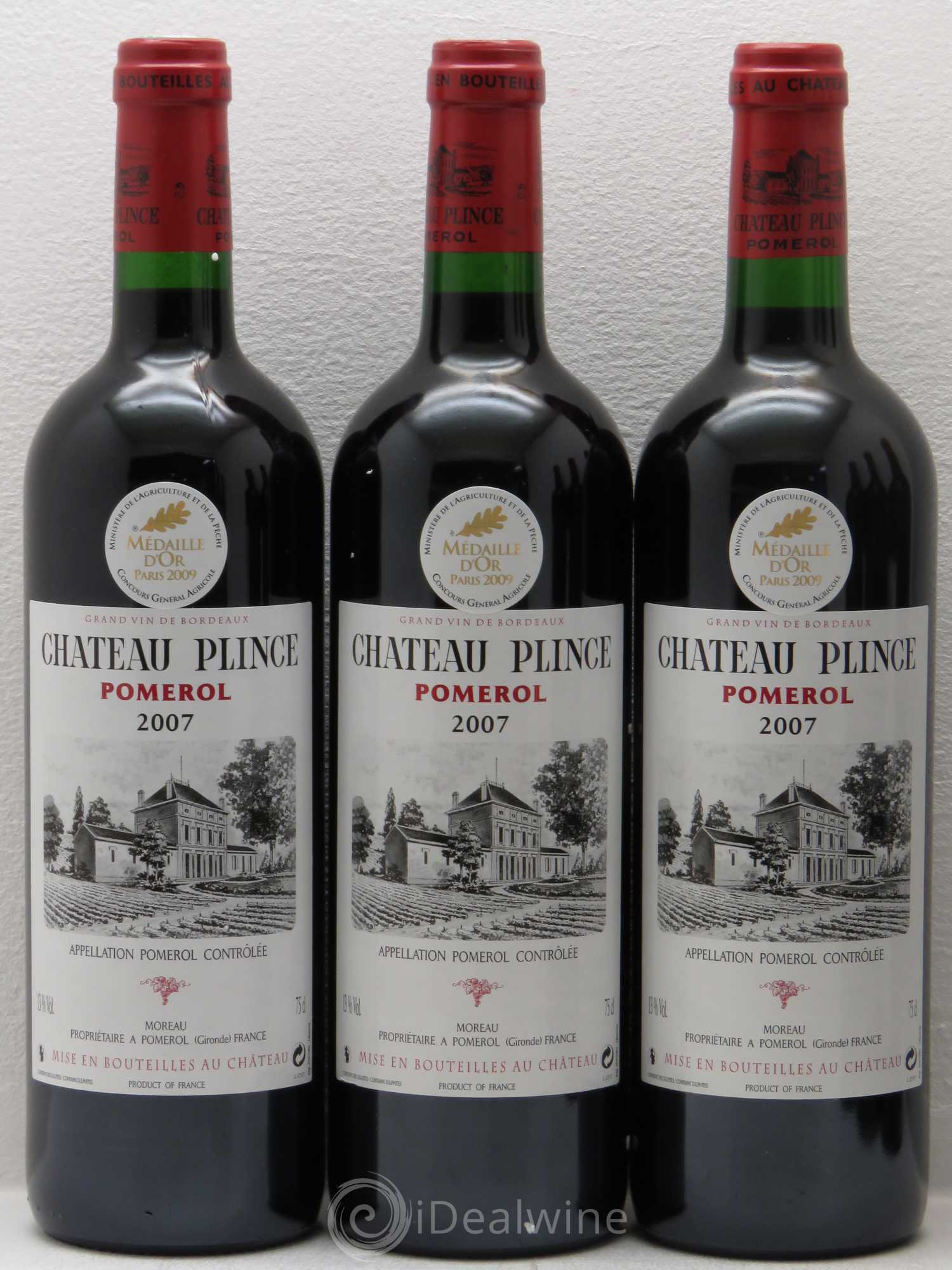 Château Plince 2007 - Lot of 6 bottles - 2