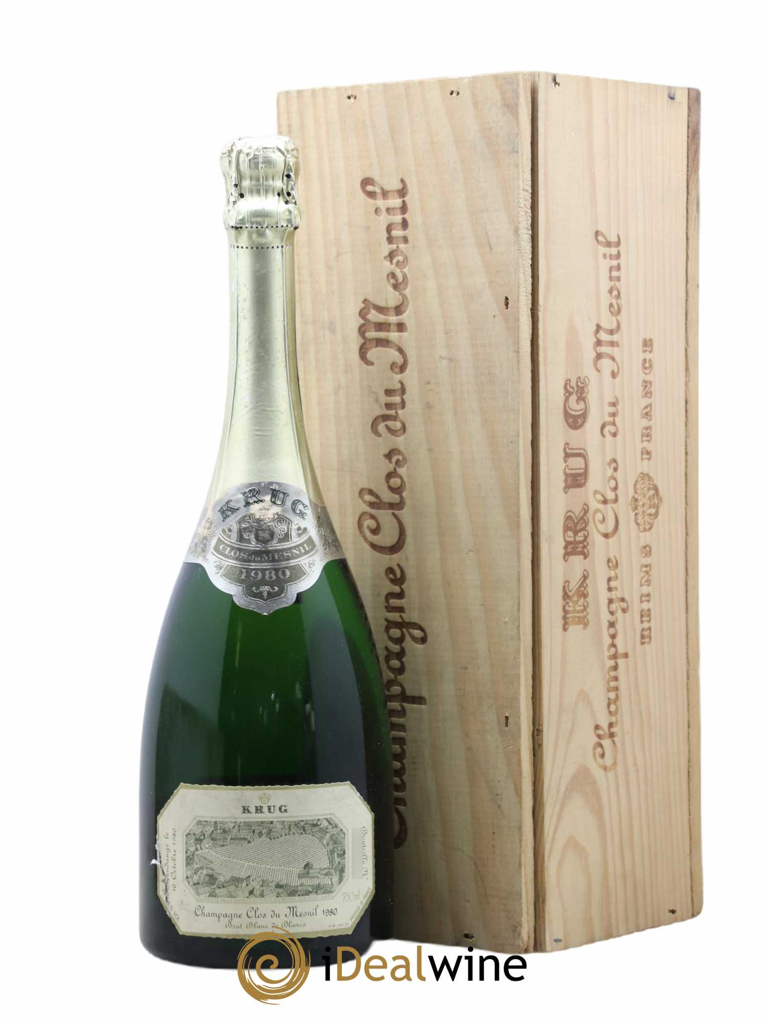 Clos du Mesnil Krug 1980 - Lot of 1 bottle - 0