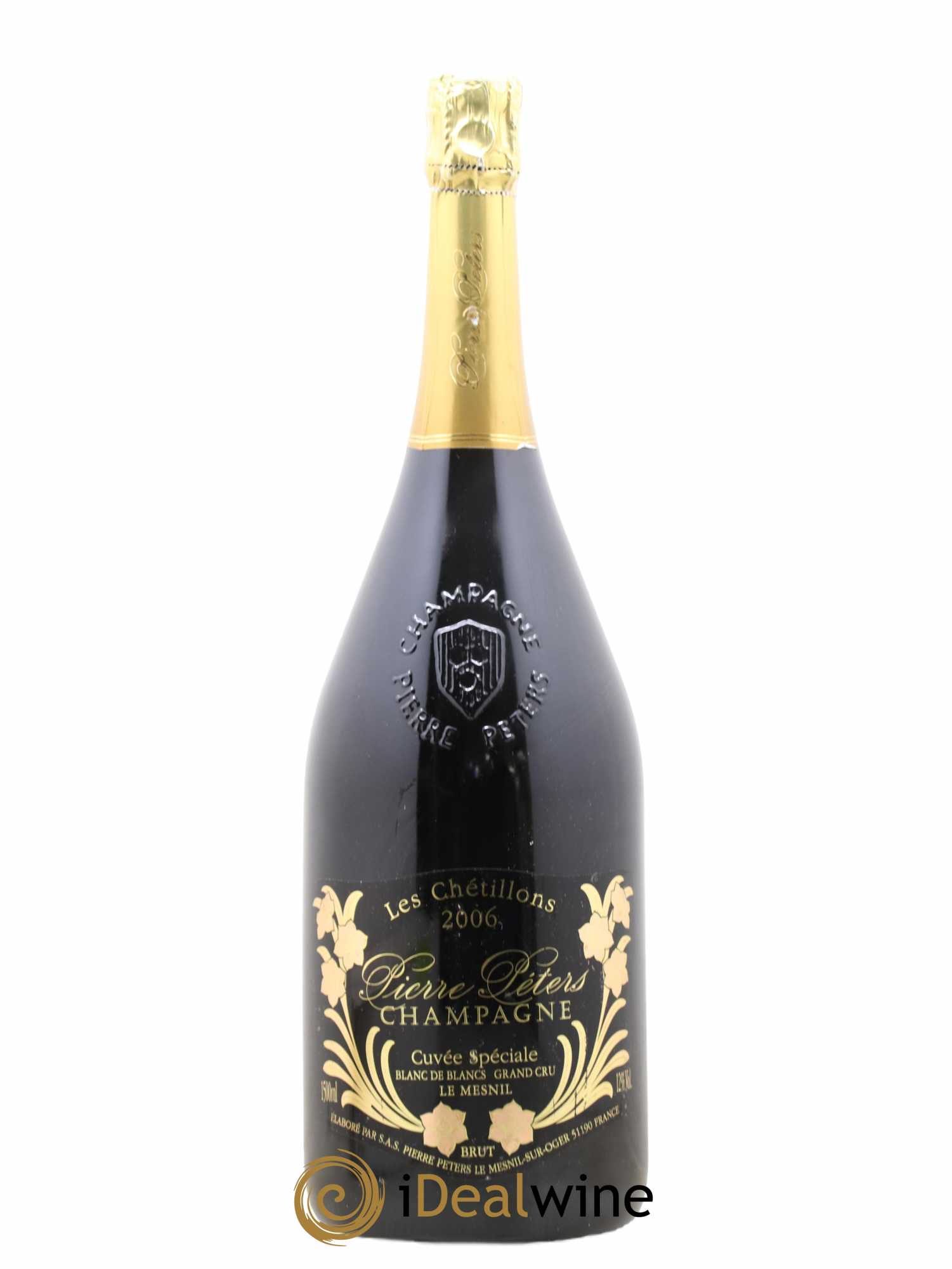 Blanc de Blancs Les Chétillons Oenothèque Pierre Péters 2006 - Lot of 1 magnum - 0