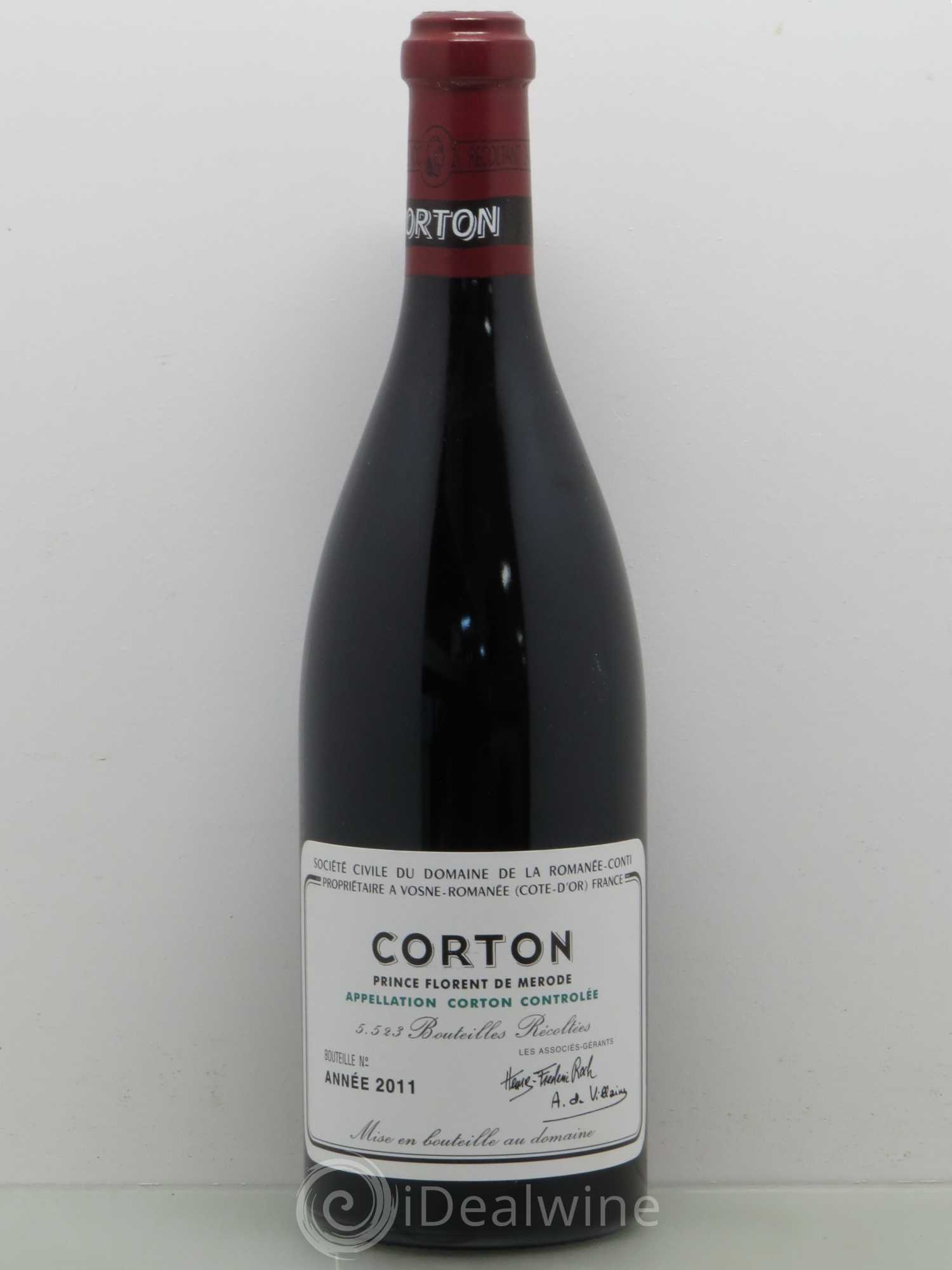 Corton Grand Cru Domaine de la Romanée-Conti 2011 - Lot of 1 bottle - 0