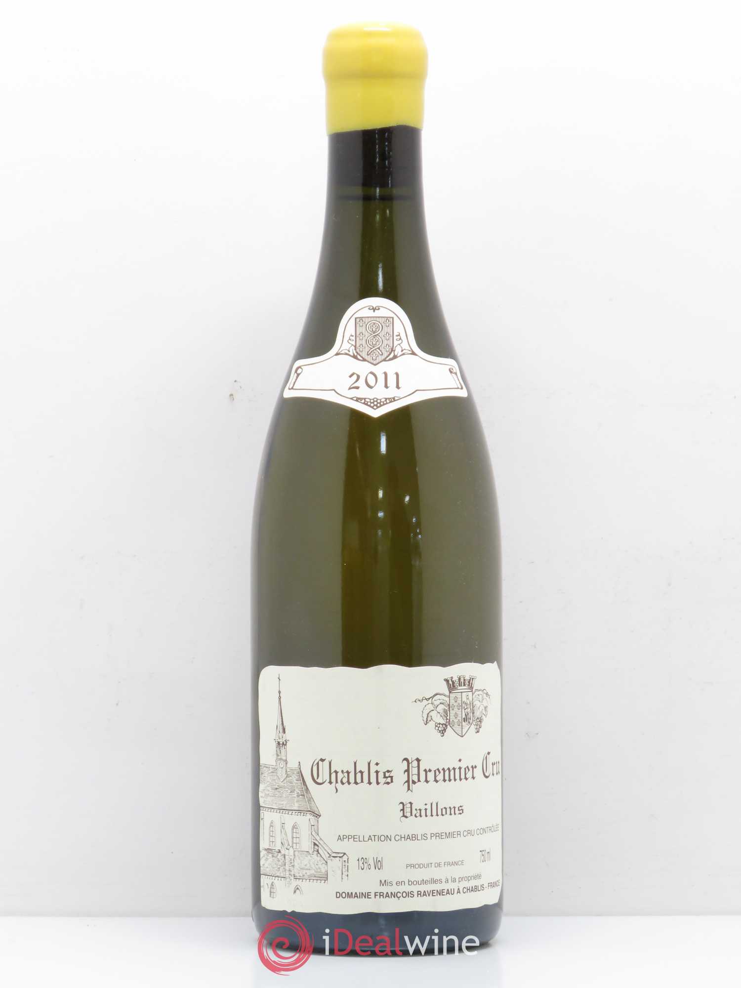 Chablis 1er Cru Vaillons Raveneau (Domaine) 2011 - Lot de 1 bouteille - 0