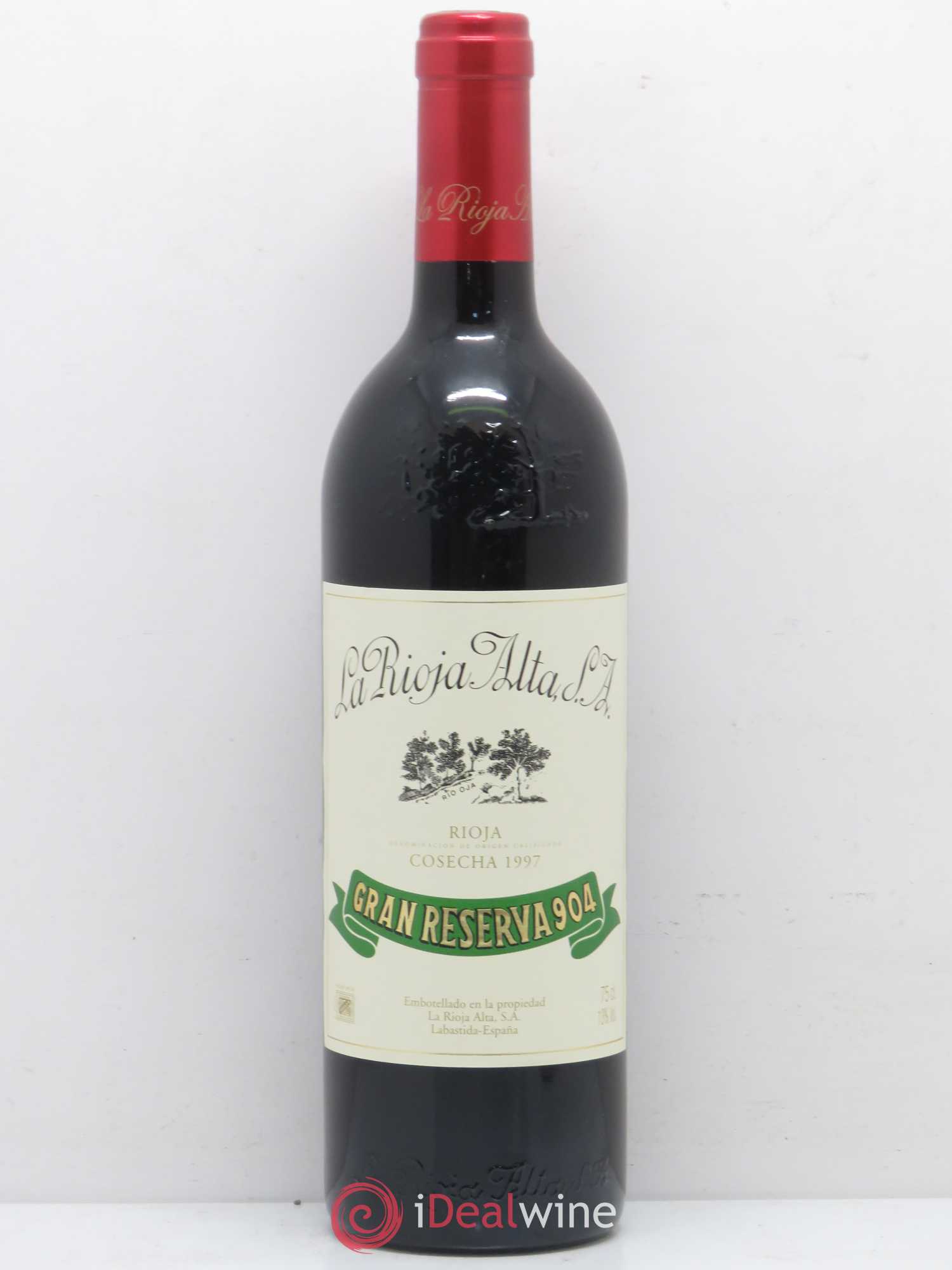 Rioja DOCa Gran Reserva 904 La Rioja Alta 1997 - Lot de 1 bouteille - 0