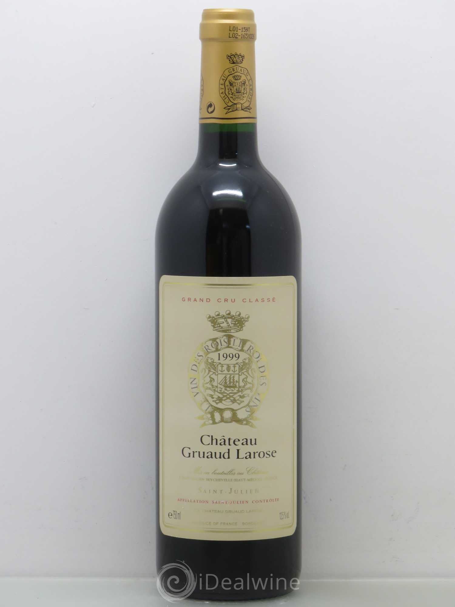 Château Gruaud Larose 2ème Grand Cru Classé 1999 - Lot de 1 bouteille - 0