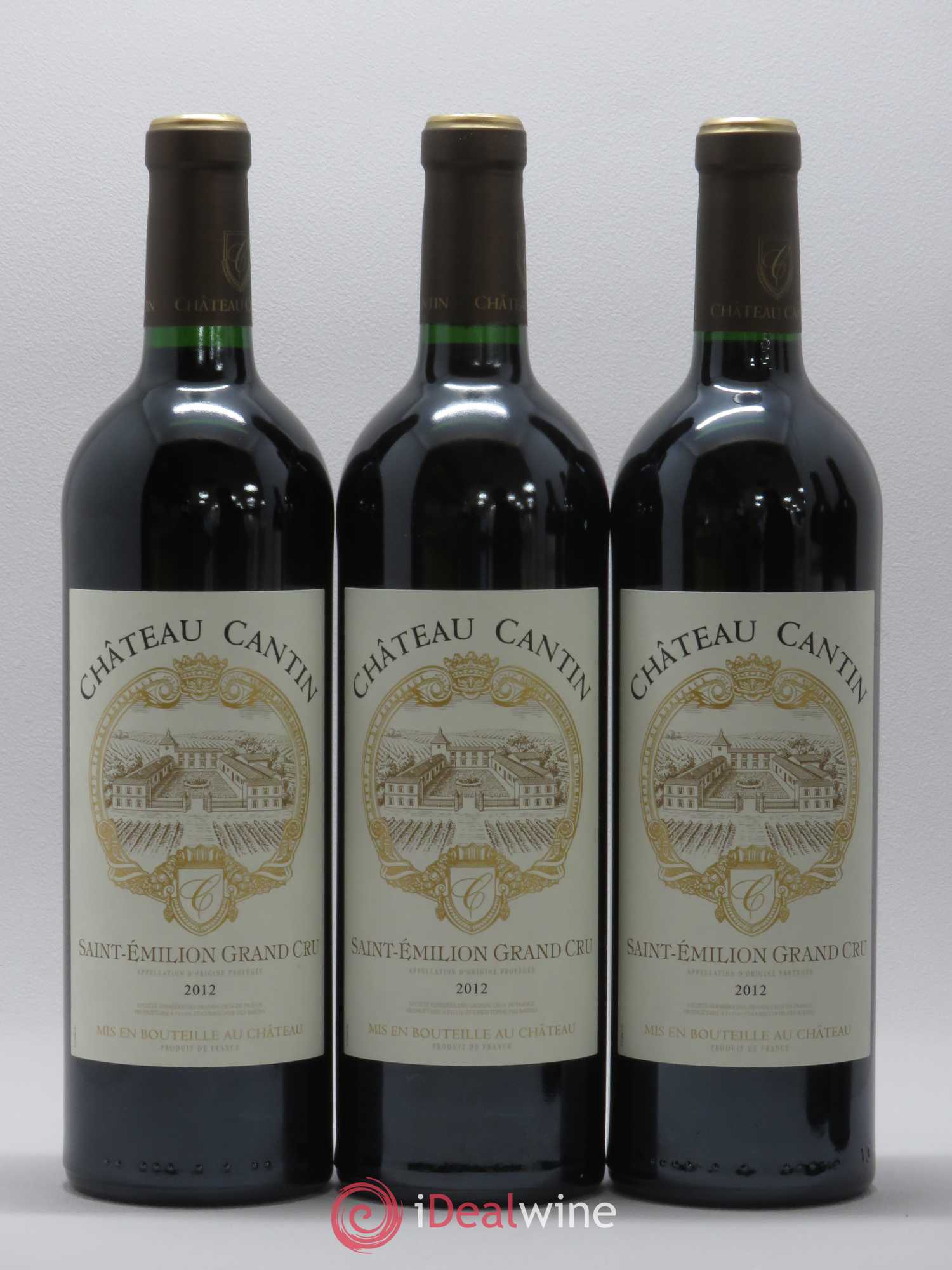 Château Cantin  (no reserve) 2012 - Lot of 6 bottles - 2