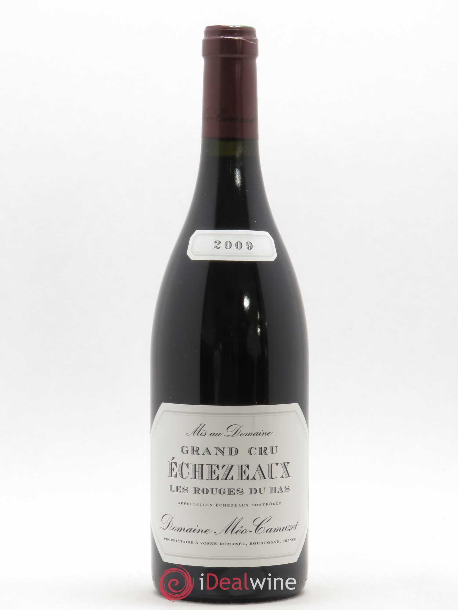 Echezeaux Grand Cru Les Rouges du Bas Méo-Camuzet (Domaine) 2009 - Lot of 1 bottle - 0