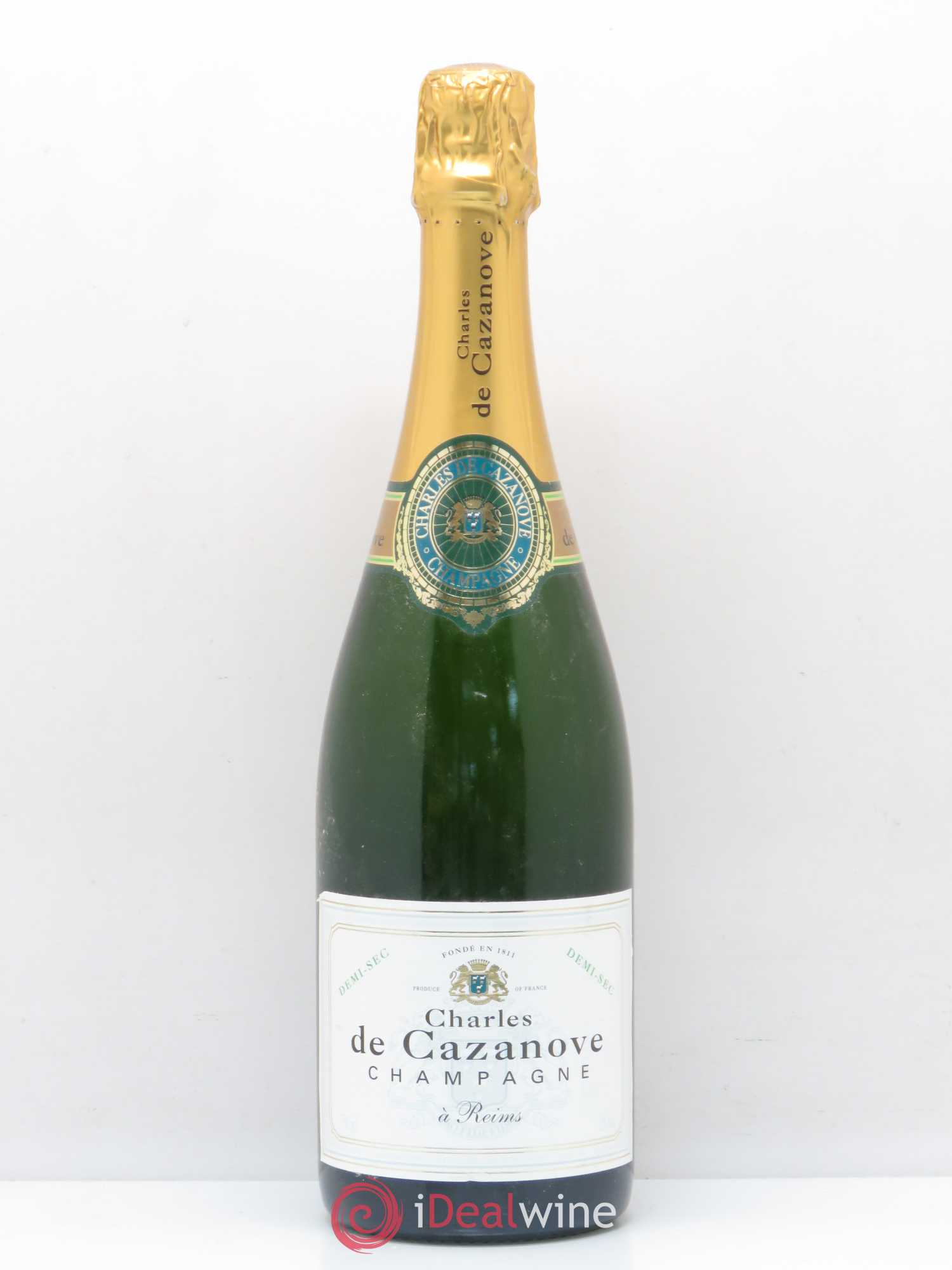 Champagne Demi-Sec Charles de Cazanove - Lot of 1 bottle - 0