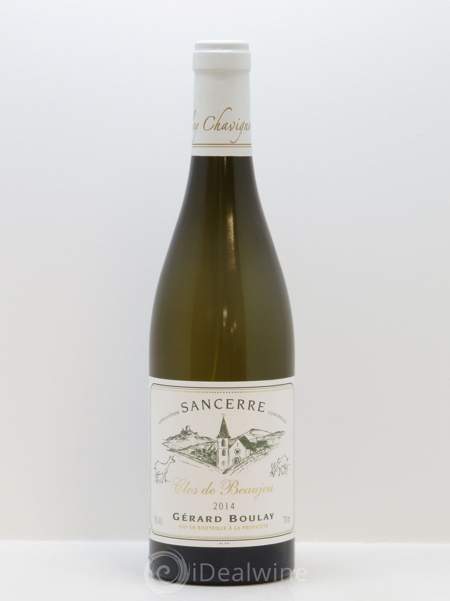 Sancerre Clos de Beaujeu Gérard Boulay 2014 - Posten von 1 Flasche - 0