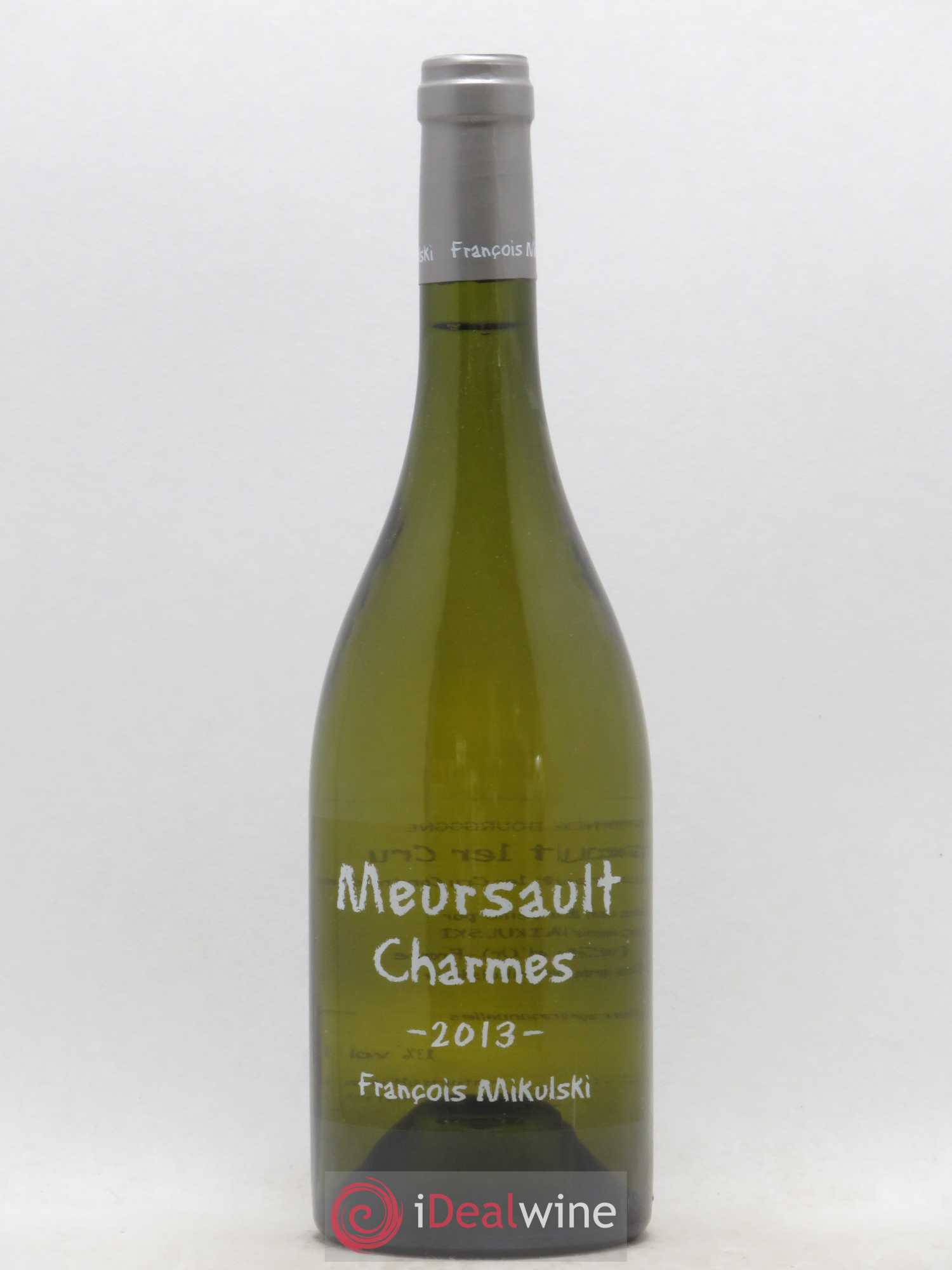 Meursault 1er Cru Charmes François Mikulski 2013 - Lot of 1 bottle - 0