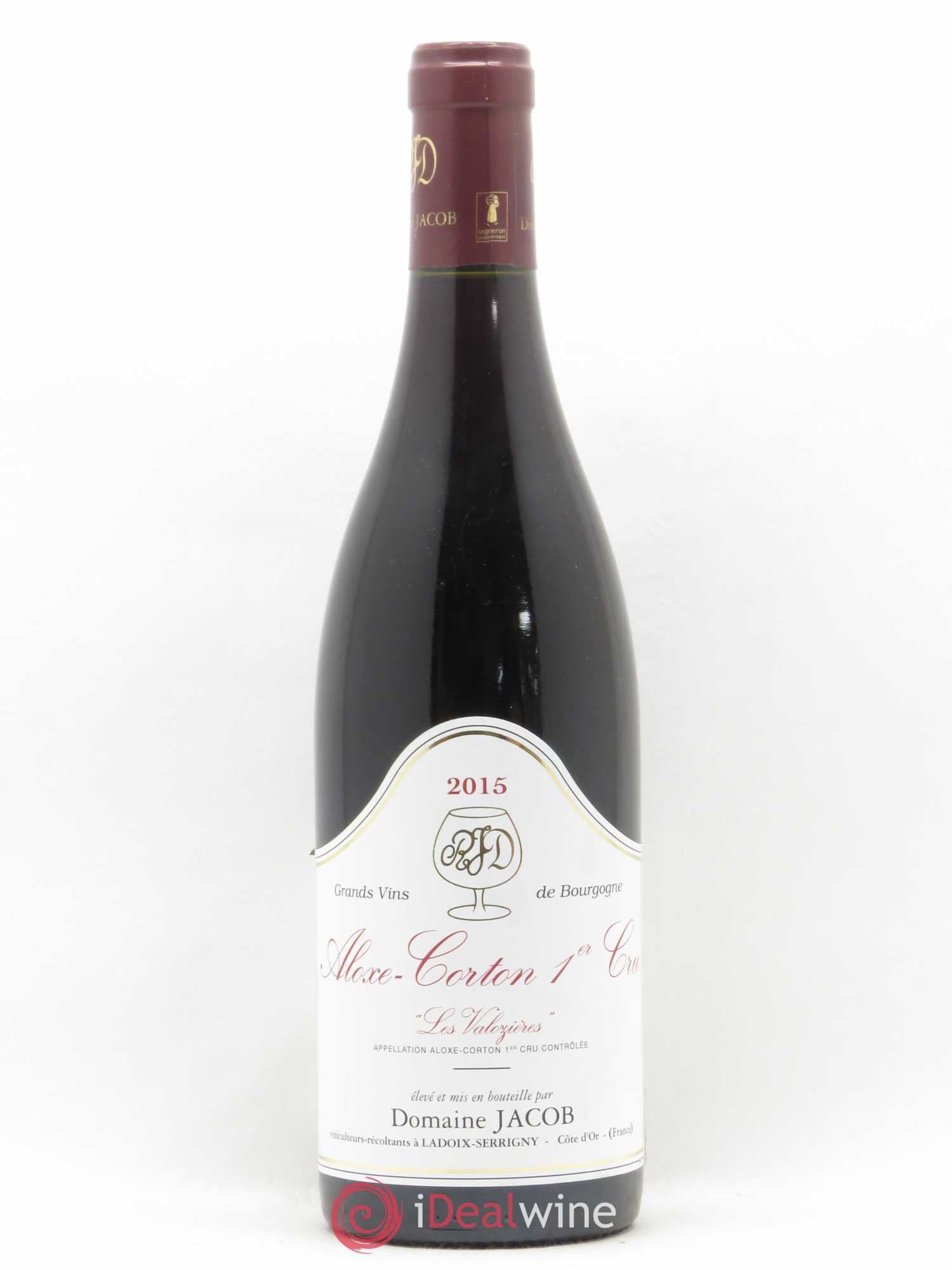 Aloxe-Corton 1er Cru Les Valozieres Domaine Jacob 2015 - Lot de 1 bouteille - 0