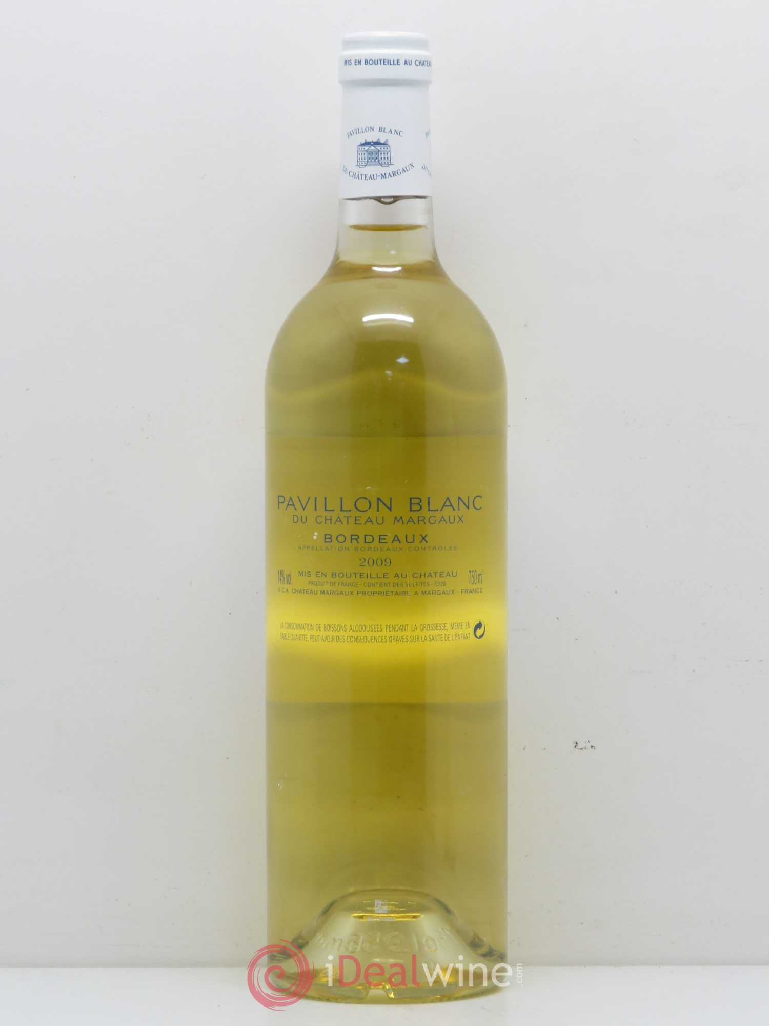 Pavillon Blanc du Château Margaux 2009 - Lot de 1 bouteille - 1