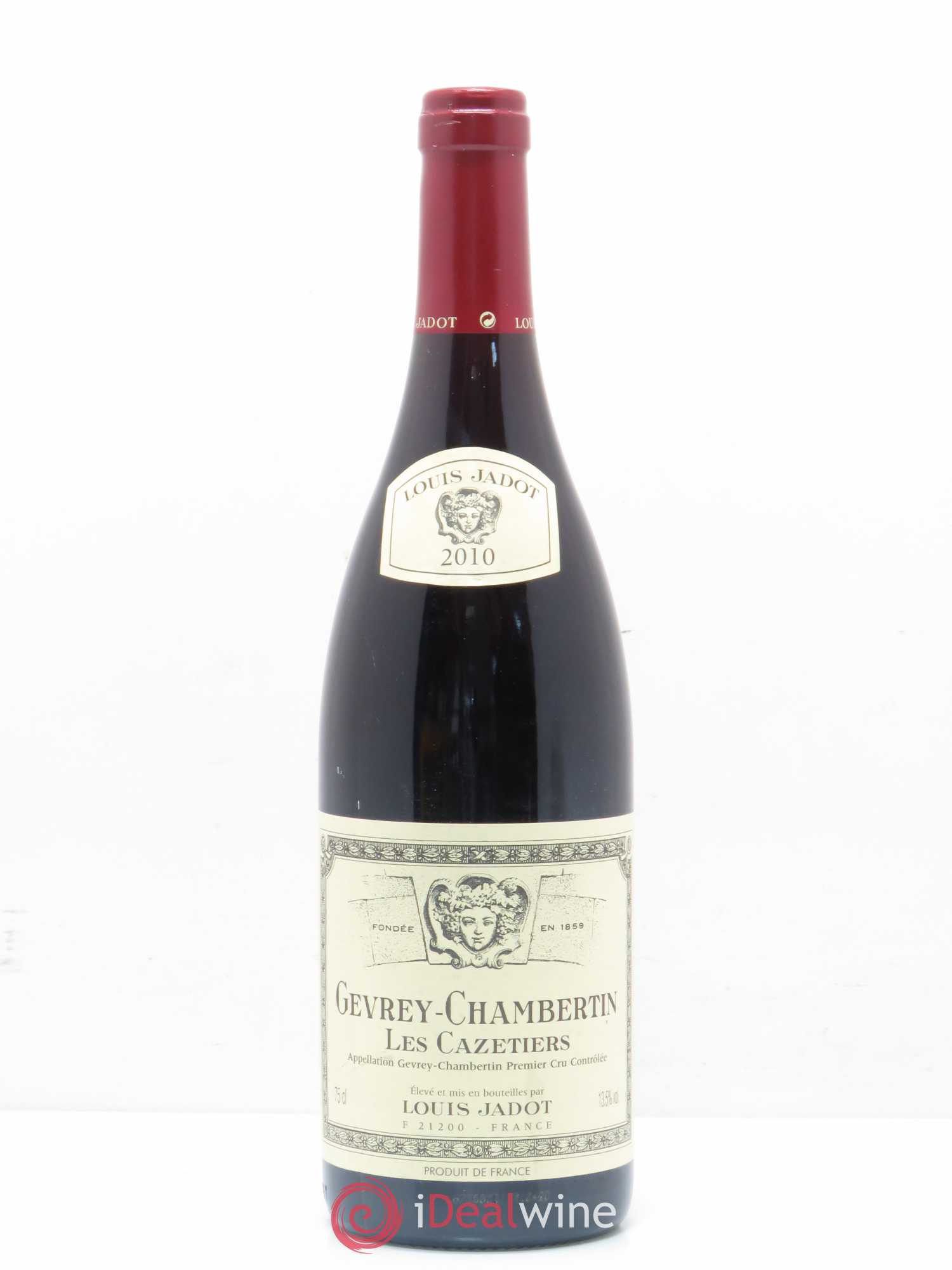 Gevrey-Chambertin 1er Cru Les Cazetiers Louis Jadot 2010 - Lot de 1 bouteille - 0