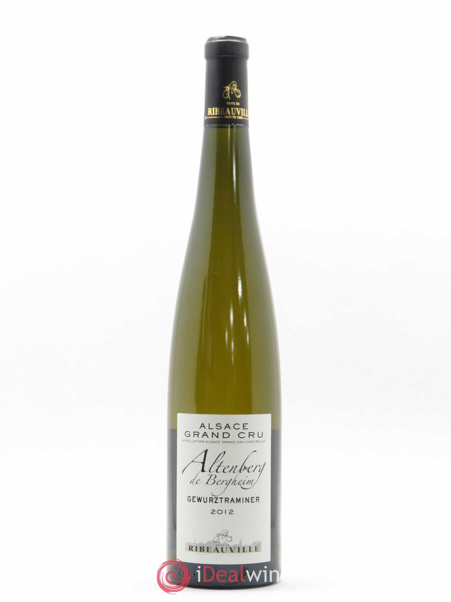 Gewurztraminer Cave de Ribeauvillé Grand Cru Altenberg de Bergheim (sans prix de réserve) 2012 - Lot de 1 bouteille - 0