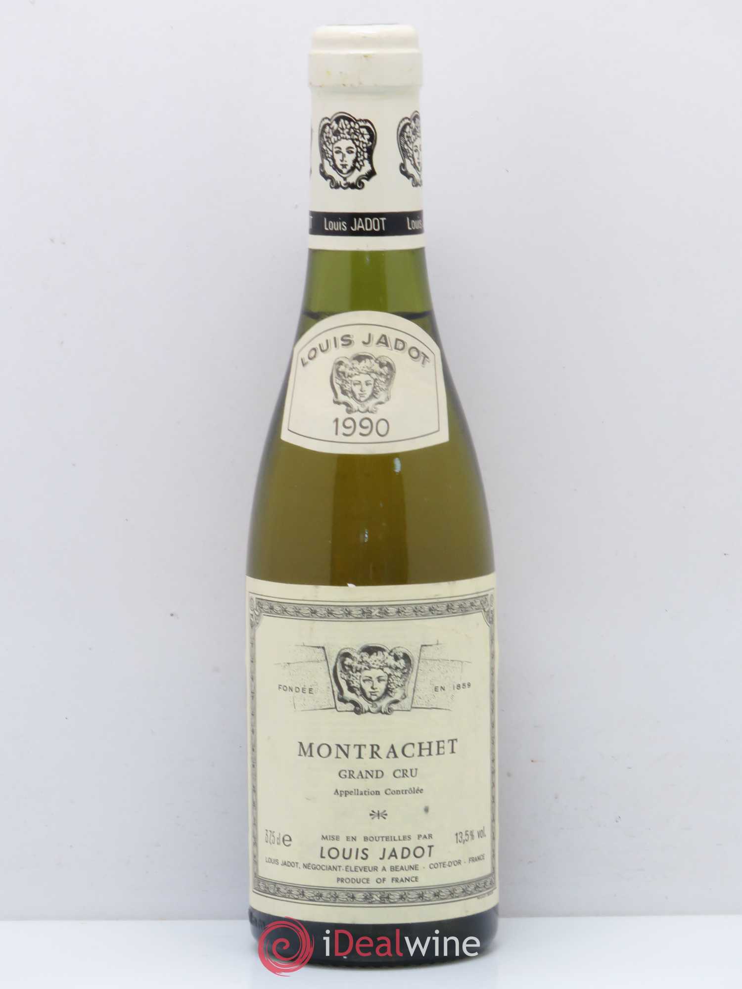 Montrachet Grand Cru Maison Louis Jadot 1990 - Lot de 1 demi bouteille - 0