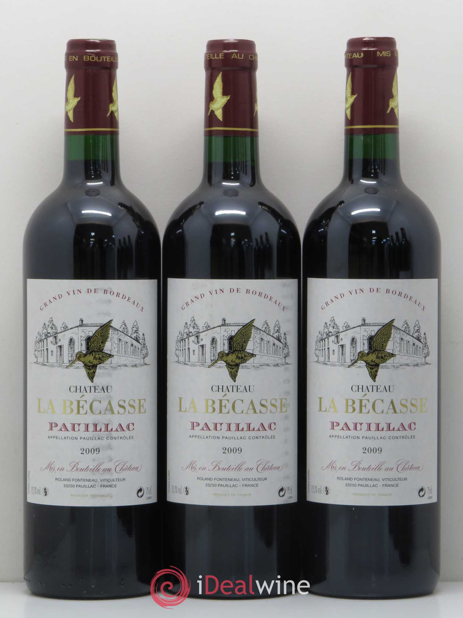 Château la Bécasse 2009 - Lot de 6 bouteilles - 1