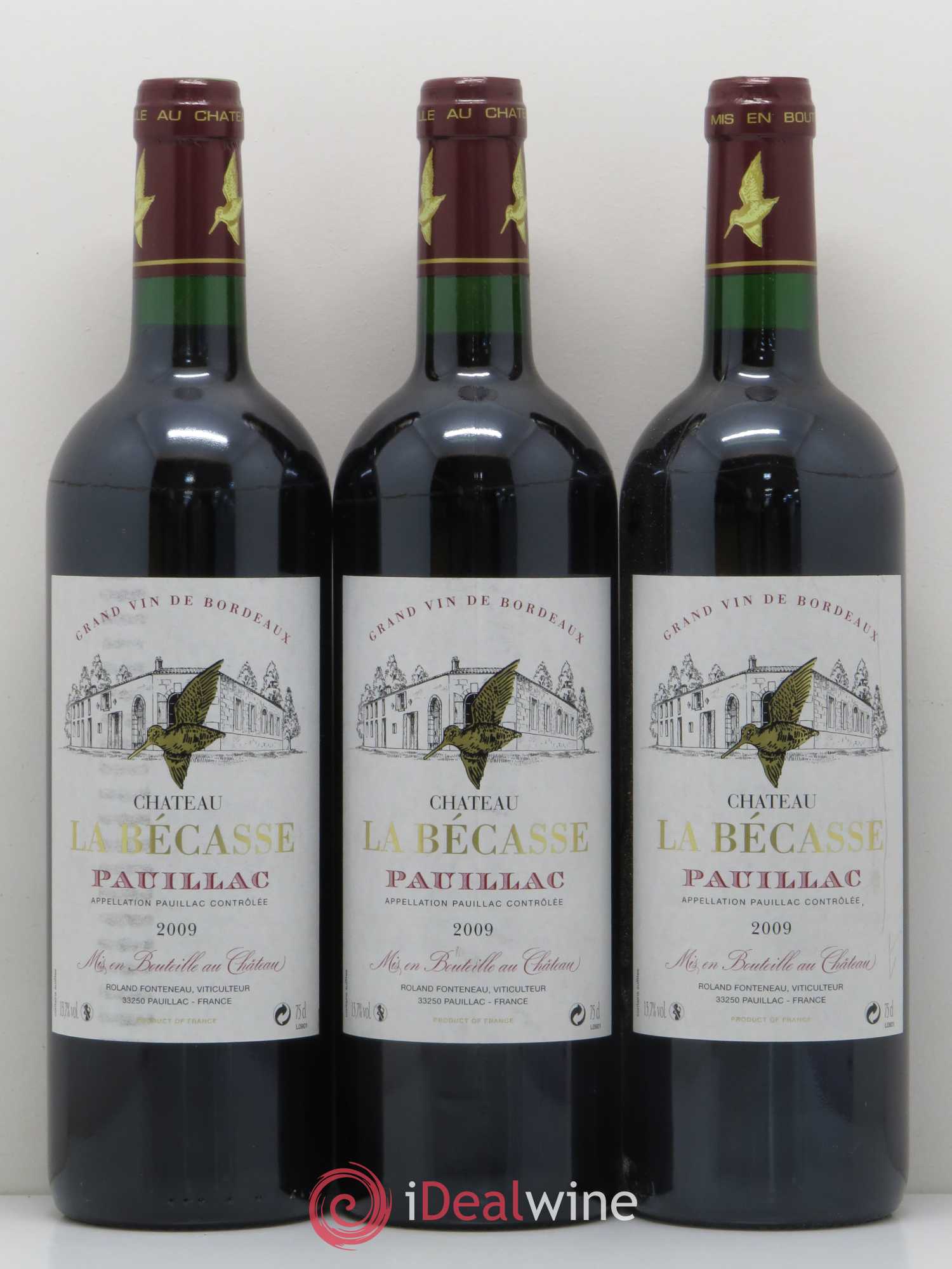 Château la Bécasse 2009 - Lot de 6 bouteilles - 2