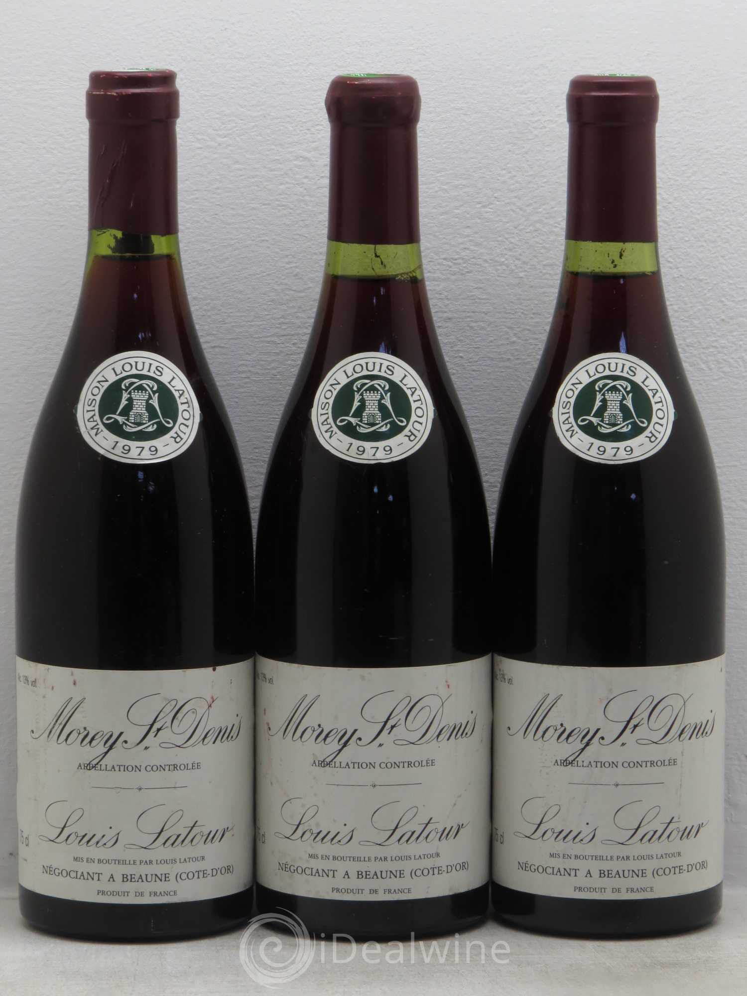 Morey Saint-Denis  (no reserve) 1979 - Lot of 3 bottles - 0