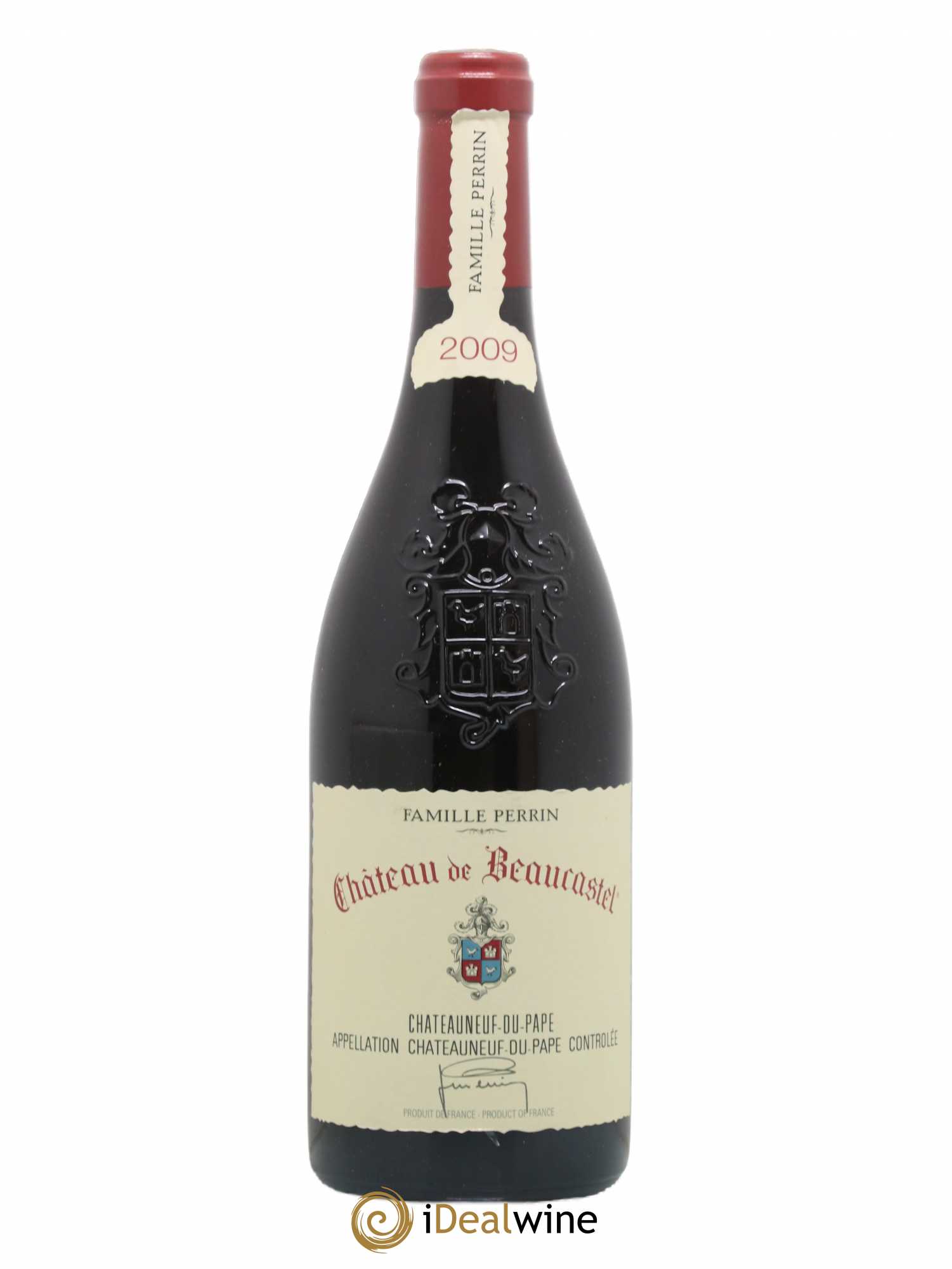 Châteauneuf-du-Pape Château de Beaucastel Famille Perrin 2009 - Lot de 1 bouteille - 0