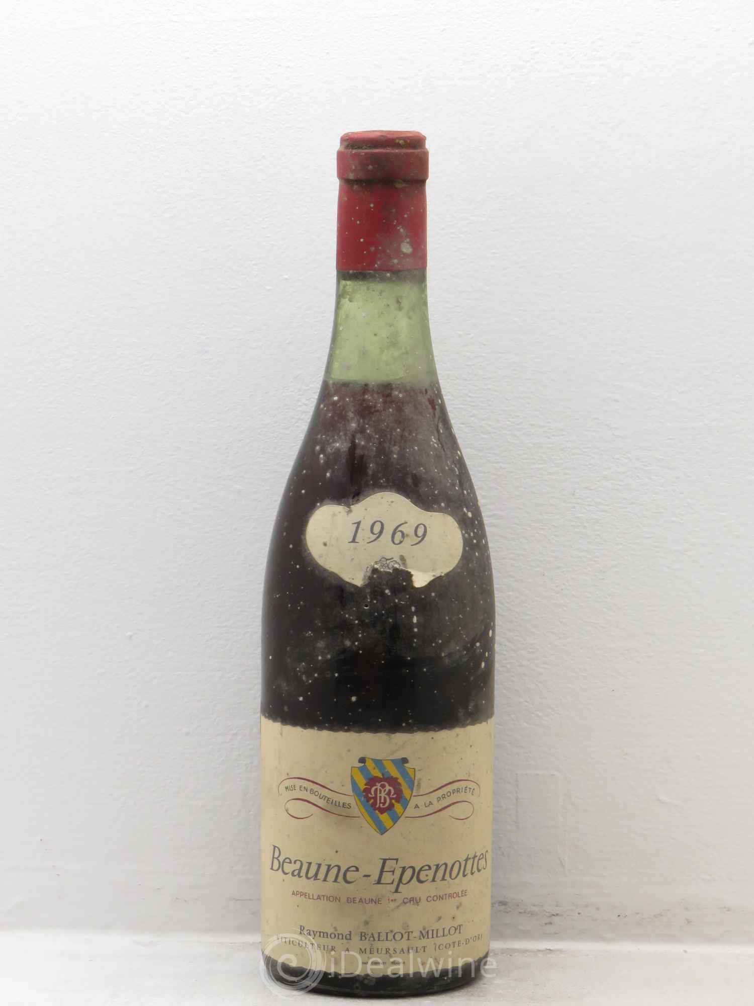 Beaune Epenottes Raymond Ballot Millot 1969 - Lot de 1 bouteille - 0