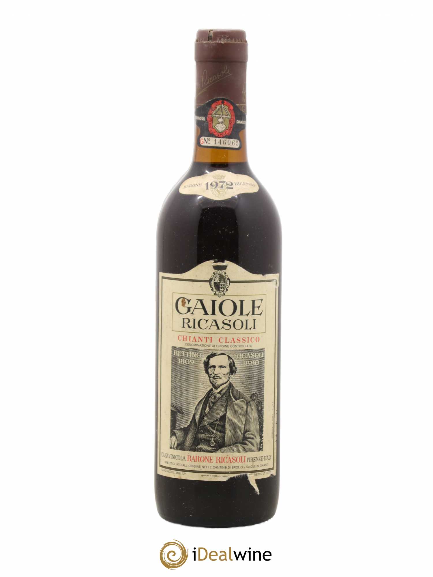 Chianti Classico DOCG Gaiole Ricasoli 1972 - Lot of 1 bottle - 0