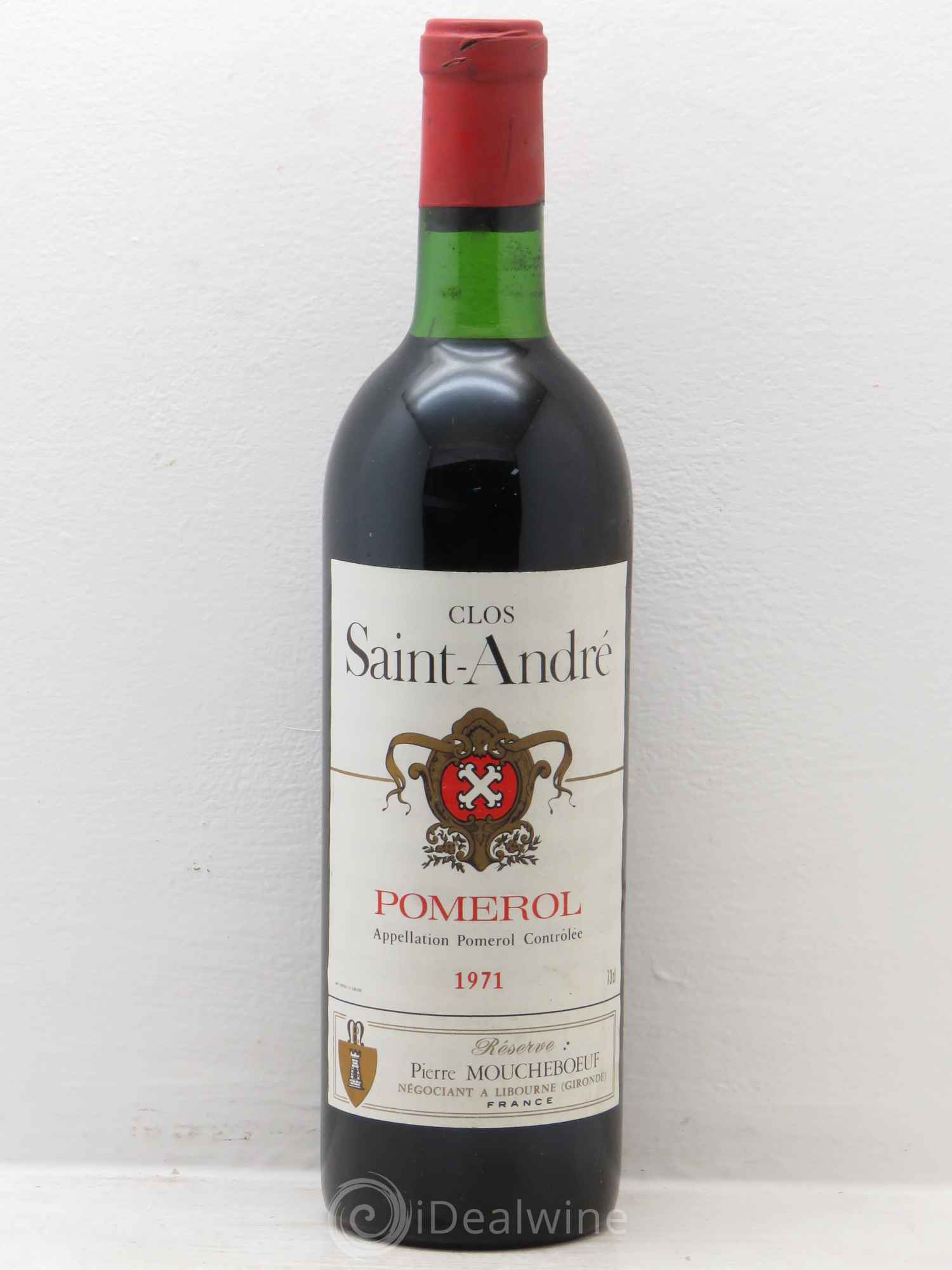 Château La Croix Saint André  (no reserve) 1971 - Lot of 1 bottle - 0