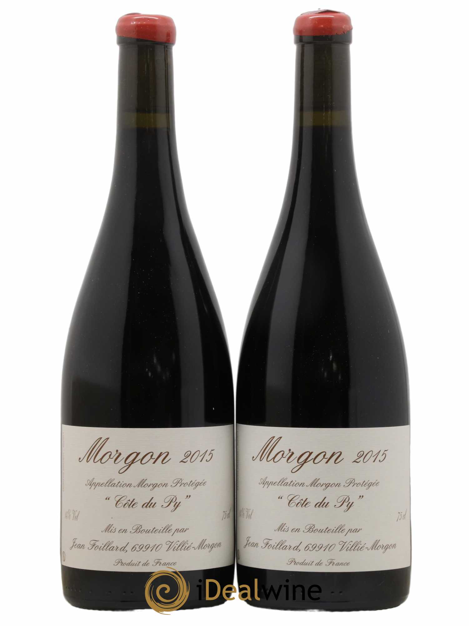 Morgon Côte du Py Jean Foillard 2015 - Lot de 2 bouteilles - 0