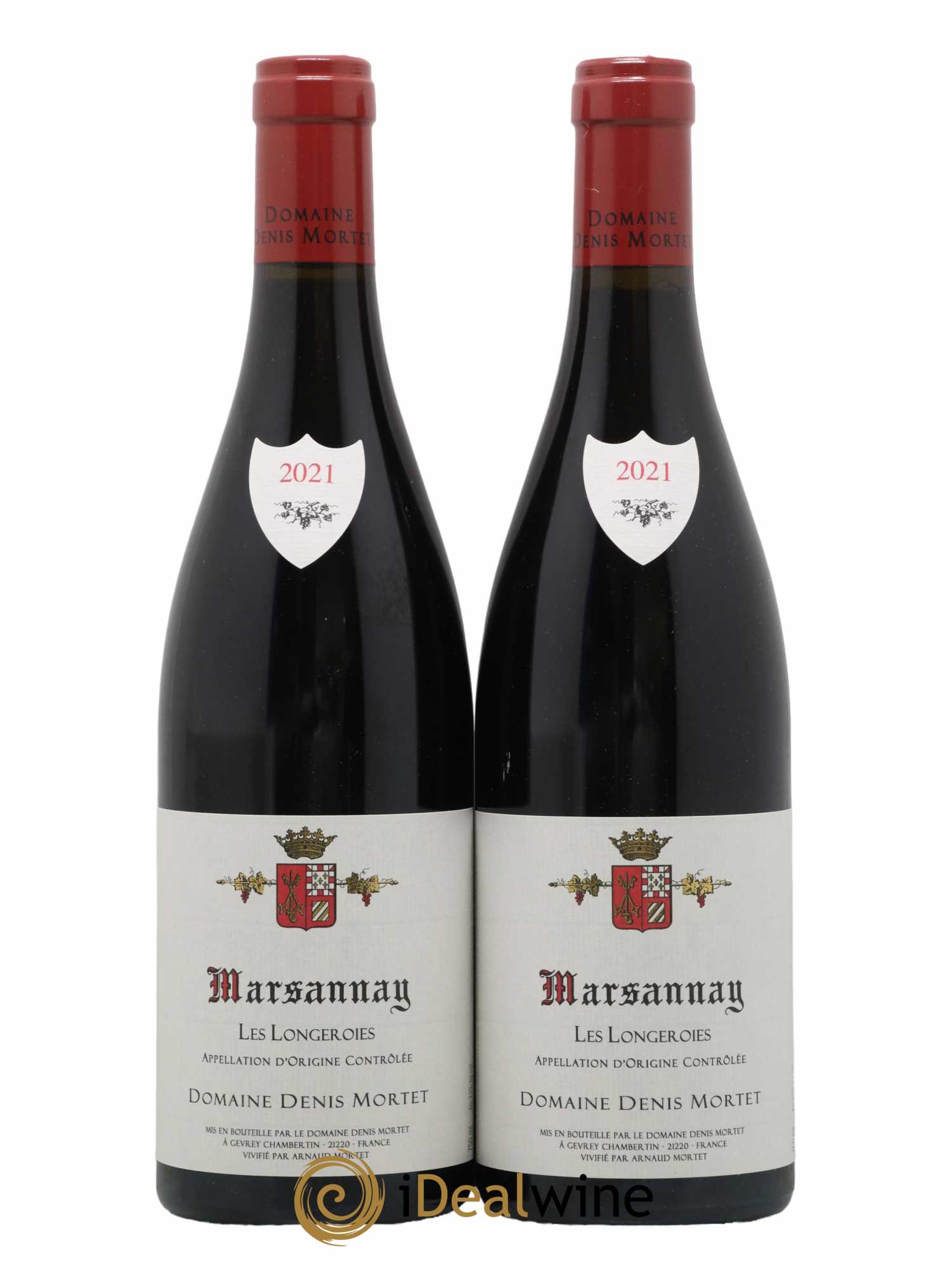 Marsannay Les Longeroies Denis Mortet (Domaine) 2021 - Lot of 2 bottles - 0