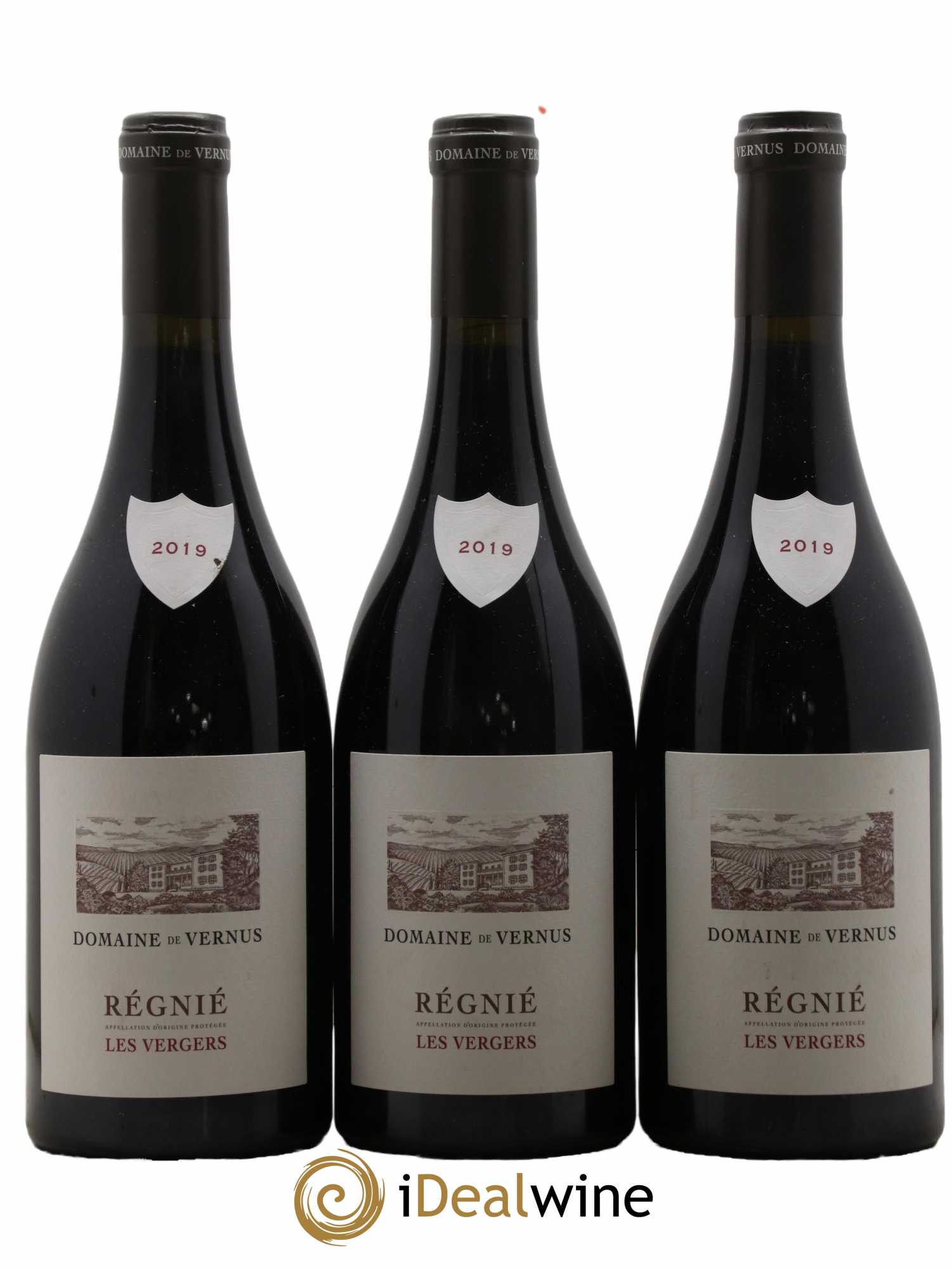 Régnié Les Vergers Domaine de Vernus 2019 - Posten von 3 Flaschen - 0