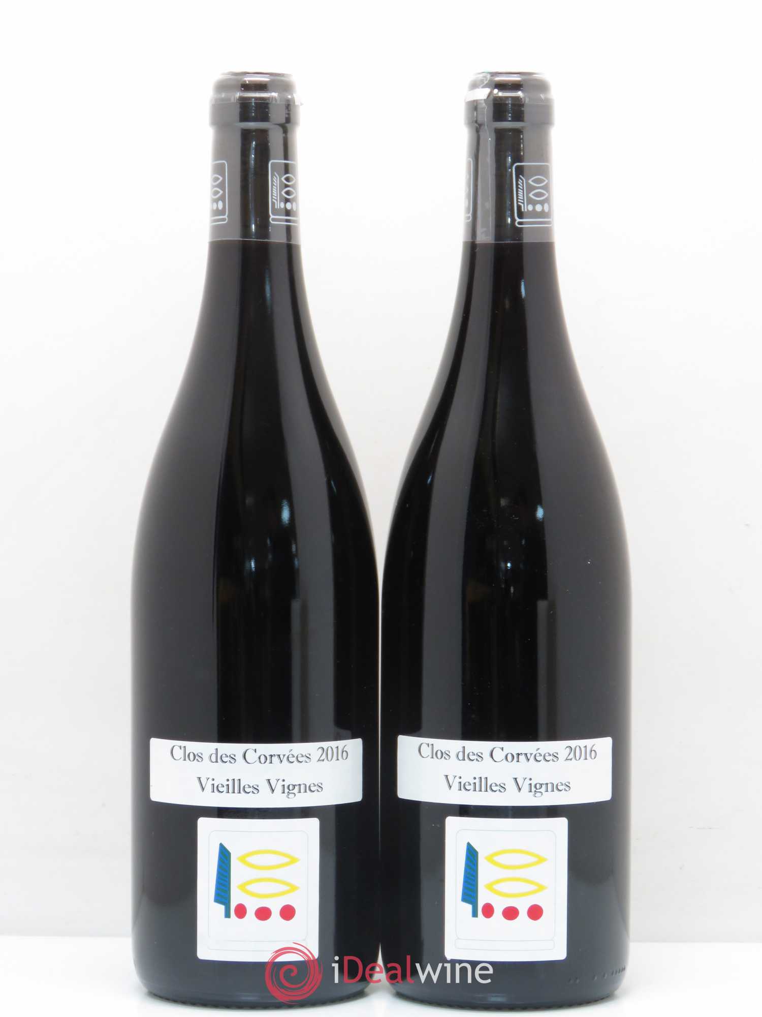 Nuits Saint-Georges 1er Cru Le Clos des Corvées Prieuré Roch Vieilles Vignes 2016 - Lot of 2 bottles - 0