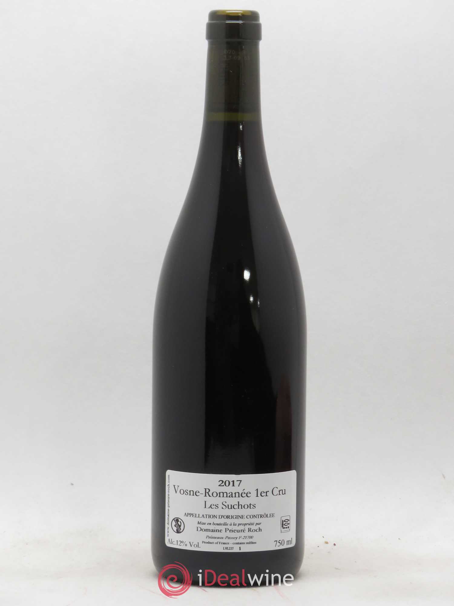 Vosne-Romanée 1er Cru Les Suchots Prieuré Roch 2017 - Lot de 1 bouteille - 1