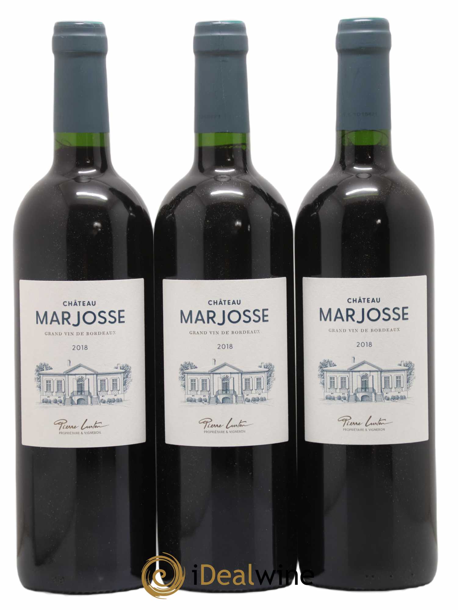 Château Marjosse  (sans prix de réserve) (sans prix de réserve) 2018 - Lot de 3 bouteilles - 0