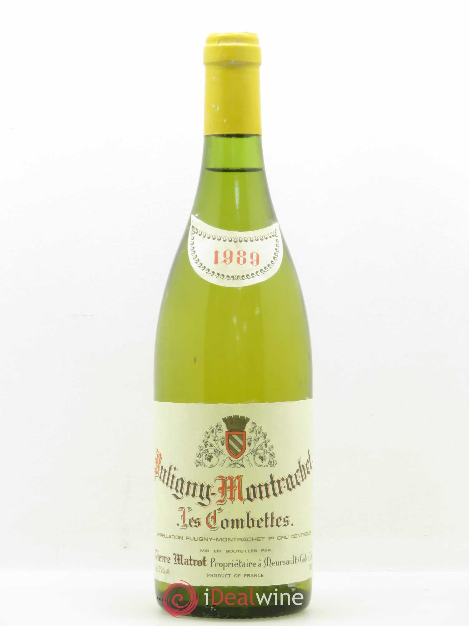 Puligny-Montrachet 1er Cru Les Combettes Pierre Matrot 1989 - Lot of 1 bottle - 0