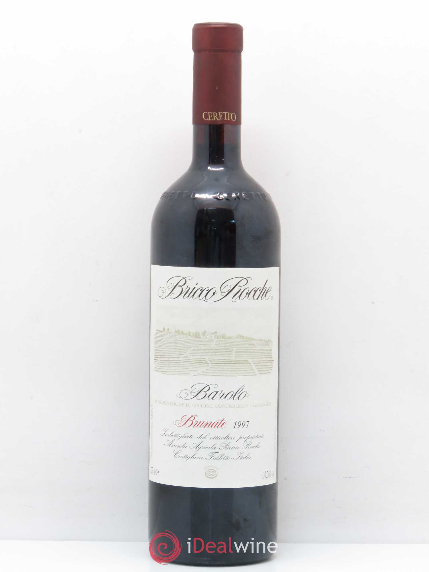 Barolo DOCG Brunate Bricco Rocche Ceretto Brunate  1997 - Lot de 1 bouteille - 0