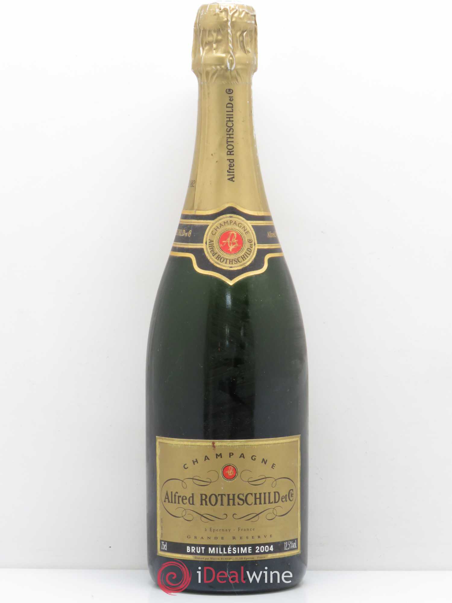 Champagne Alfred Rothschild 2004 - Lot de 1 bouteille - 0