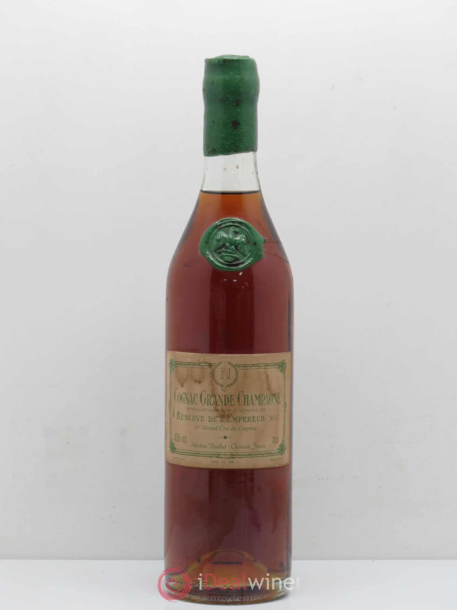 Cognac Grand Champagne Reserve de l'empereur XO Peuchet - Lot de 1 bouteille - 0