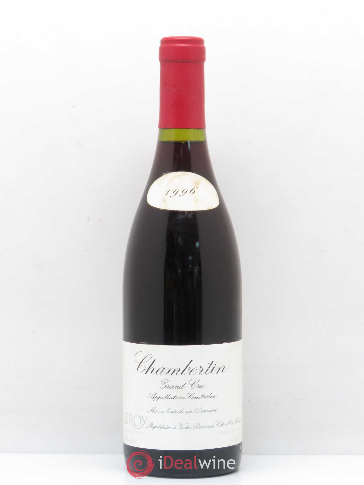 Chambertin Grand Cru Leroy (Domaine) 1996 - Lot of 1 bottle - 0