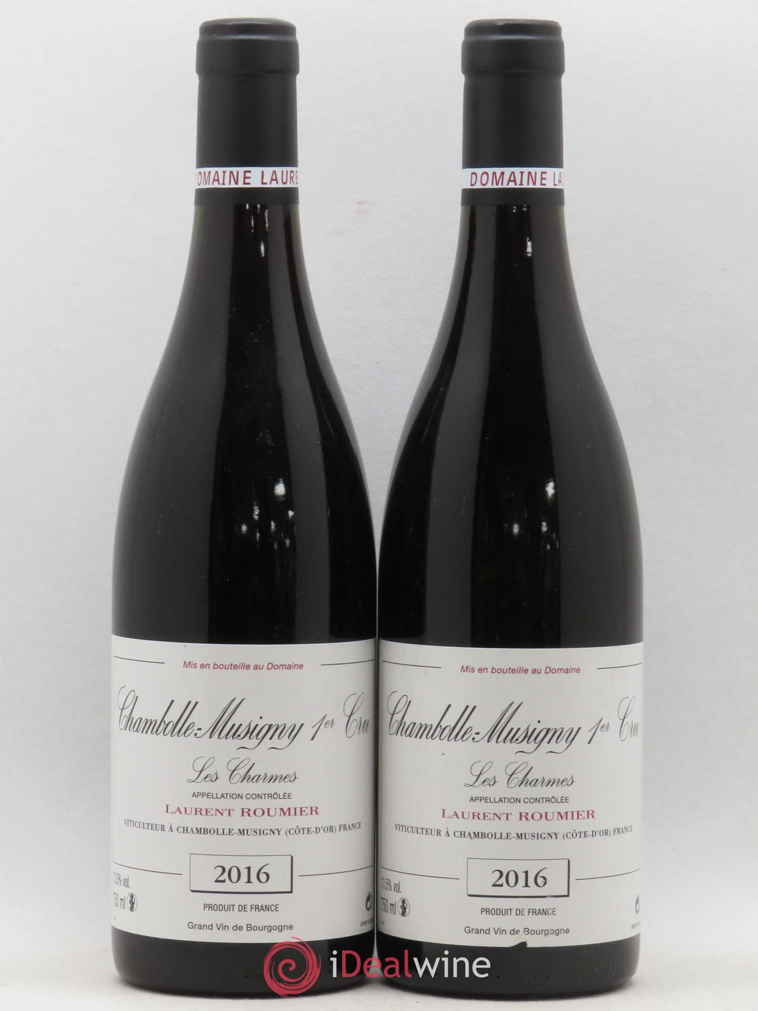 Chambolle-Musigny 1er Cru Les Charmes Laurent Roumier 2016 - Lot de 2 bouteilles - 0