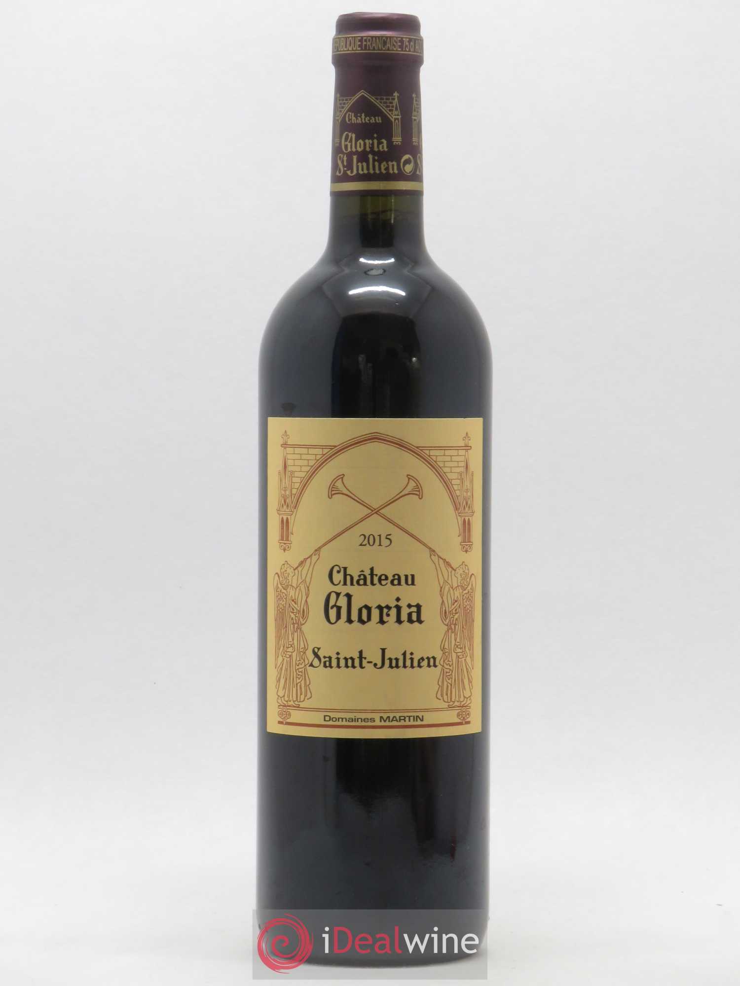 Château Gloria 2015 - Lot de 1 bouteille - 0