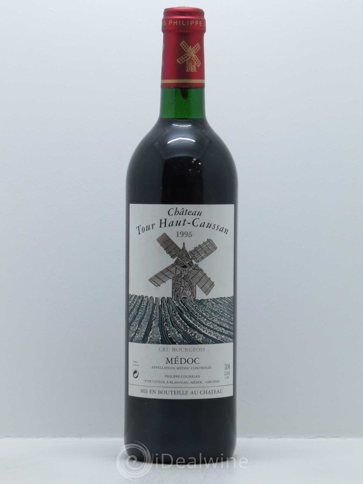 Château Tour Haut-Caussan Cru Bourgeois 1995 - Lot de 1 bouteille - 0