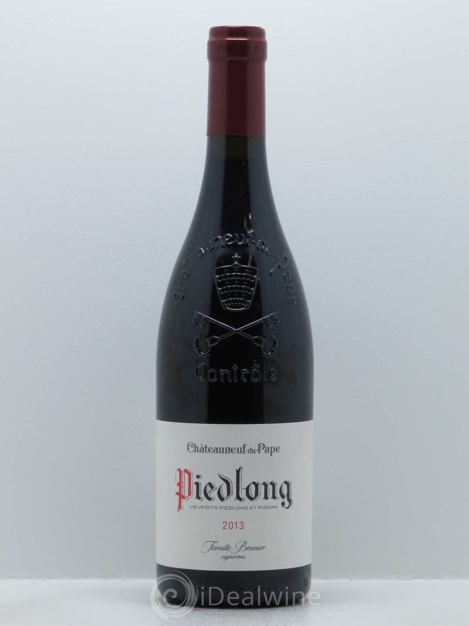 Châteauneuf-du-Pape Vieux Télégraphe (Domaine du) Piedlong Vignobles Brunier 2013 - Lotto di 1 bottiglia - 0