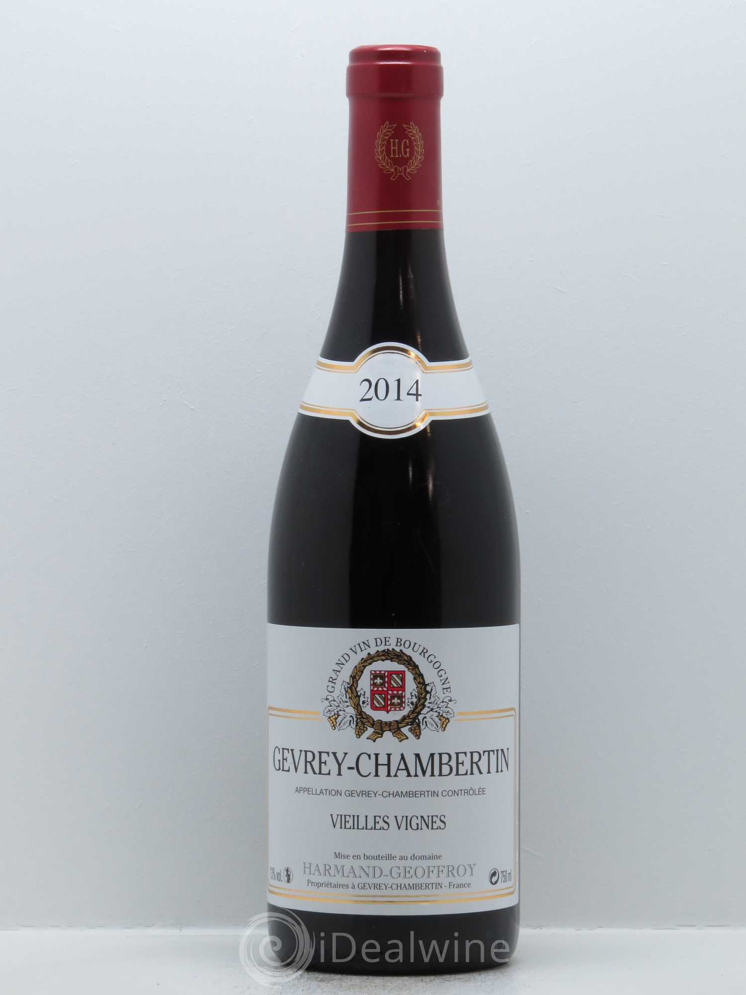 Gevrey-Chambertin Vieilles vignes Harmand-Geoffroy (Domaine) 2014 - Lot de 1 bouteille - 0