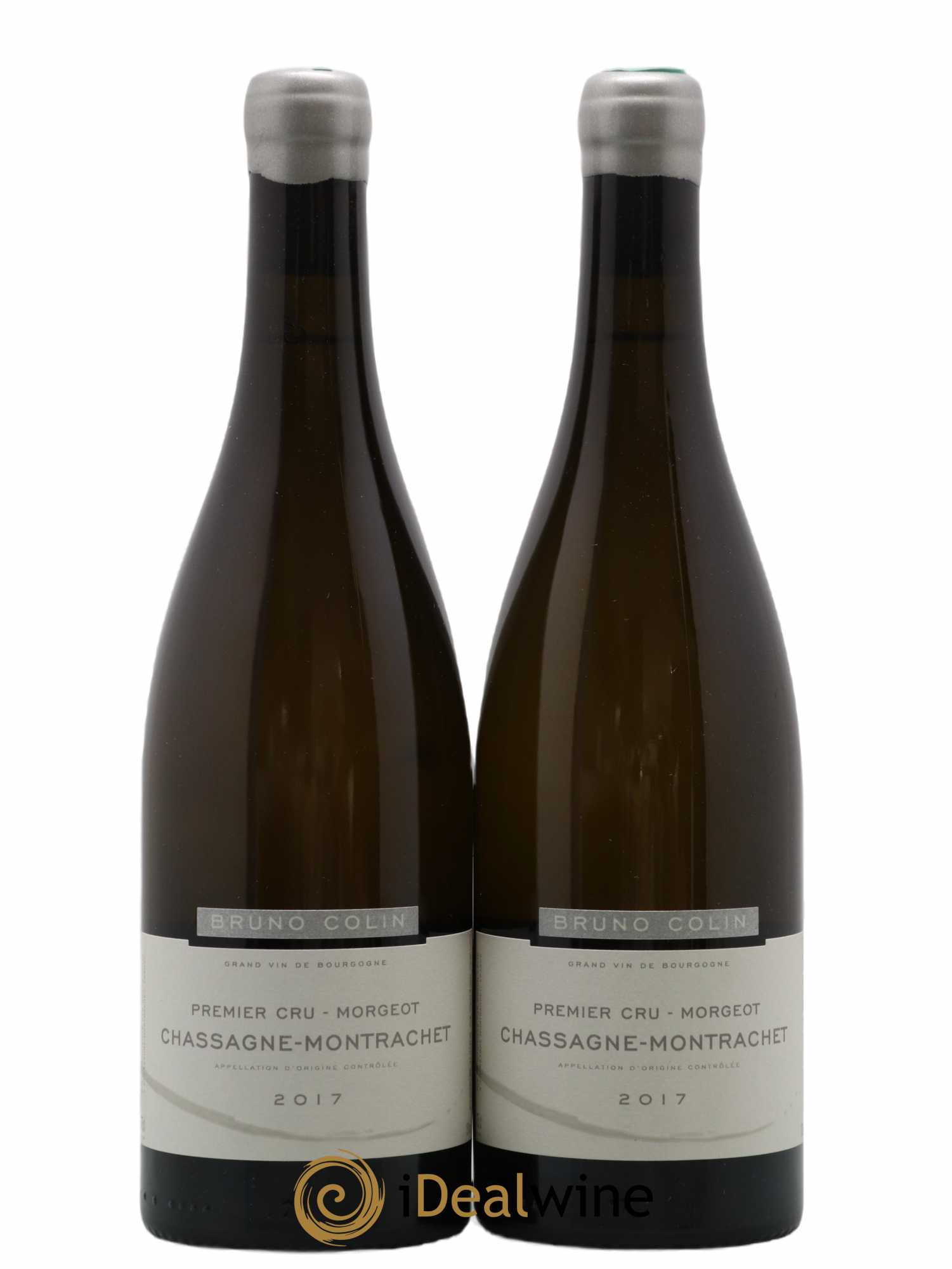 Chassagne-Montrachet 1er Cru Morgeot Bruno Colin 2017 - Lot de 2 bouteilles - 0