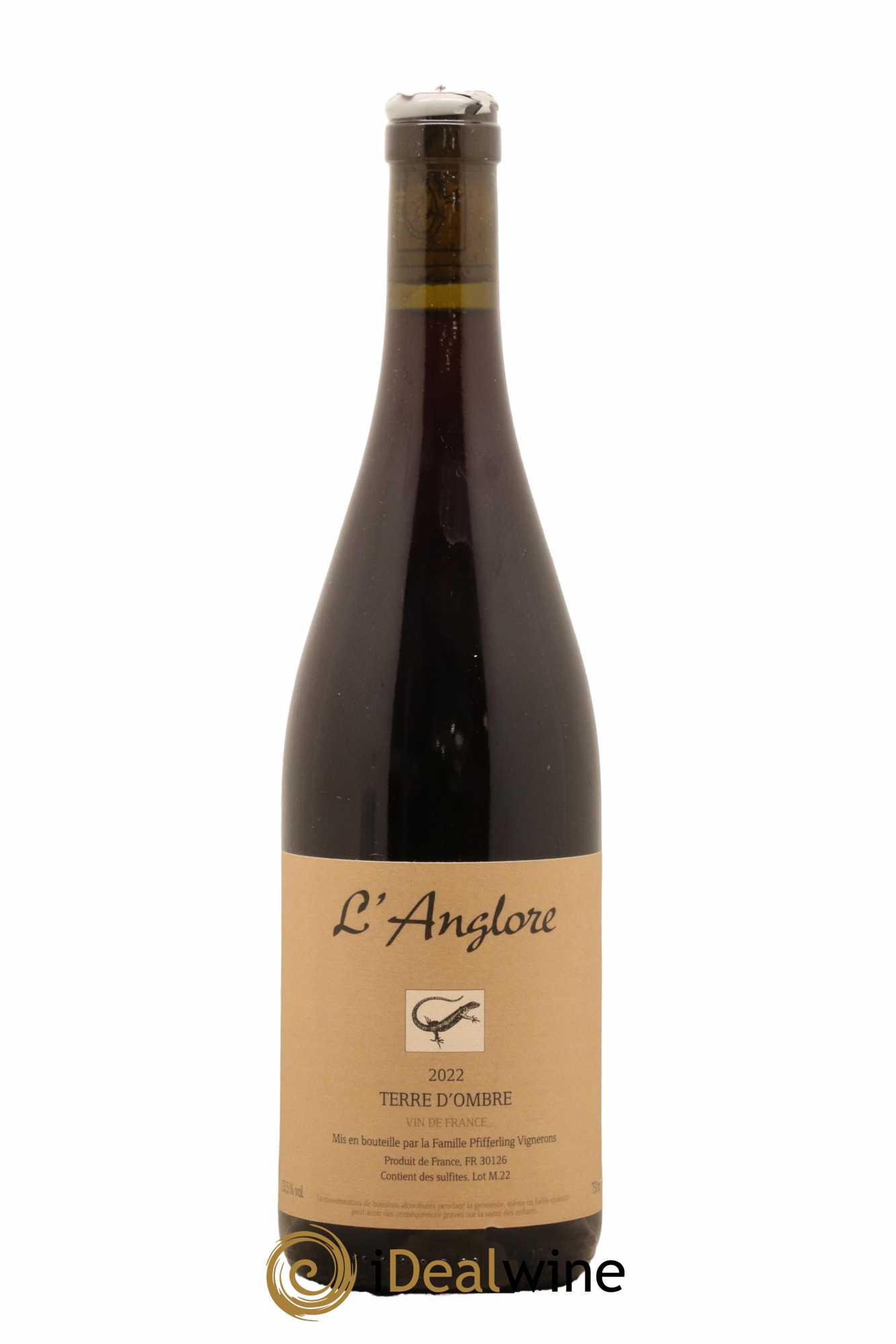 Vin de France Terre d'Ombre L'Anglore 2022 - Posten von 1 Flasche - 0