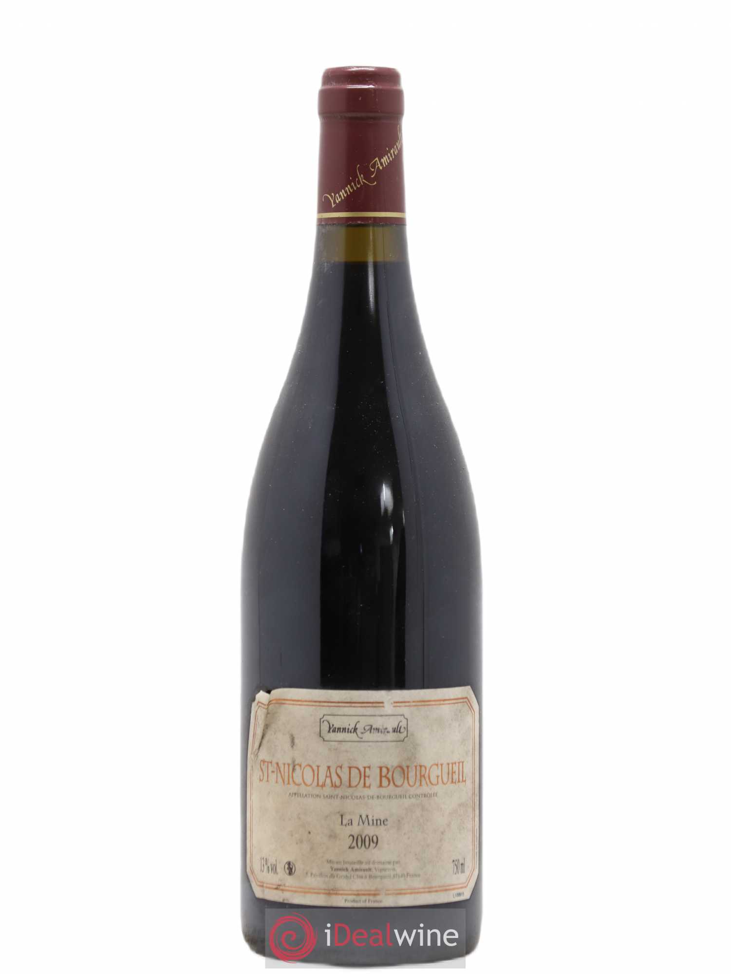 Saint-Nicolas de Bourgueil La Mine Yannick Amirault (Domaine) 2009 - Lot de 1 bouteille - 0