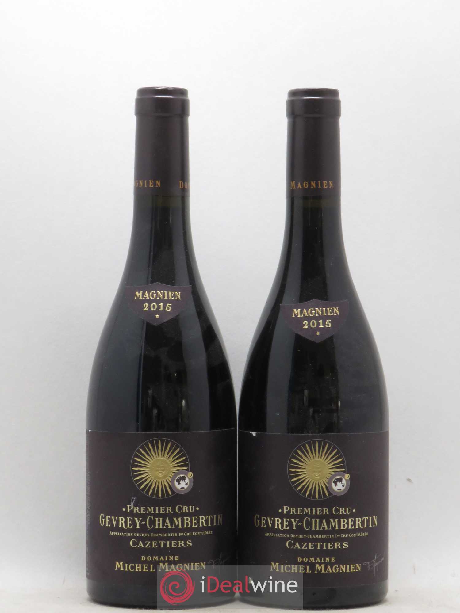 Gevrey-Chambertin 1er Cru Les Cazetiers Domaine Michel Magnien 2015 - Lot de 2 bouteilles - 0