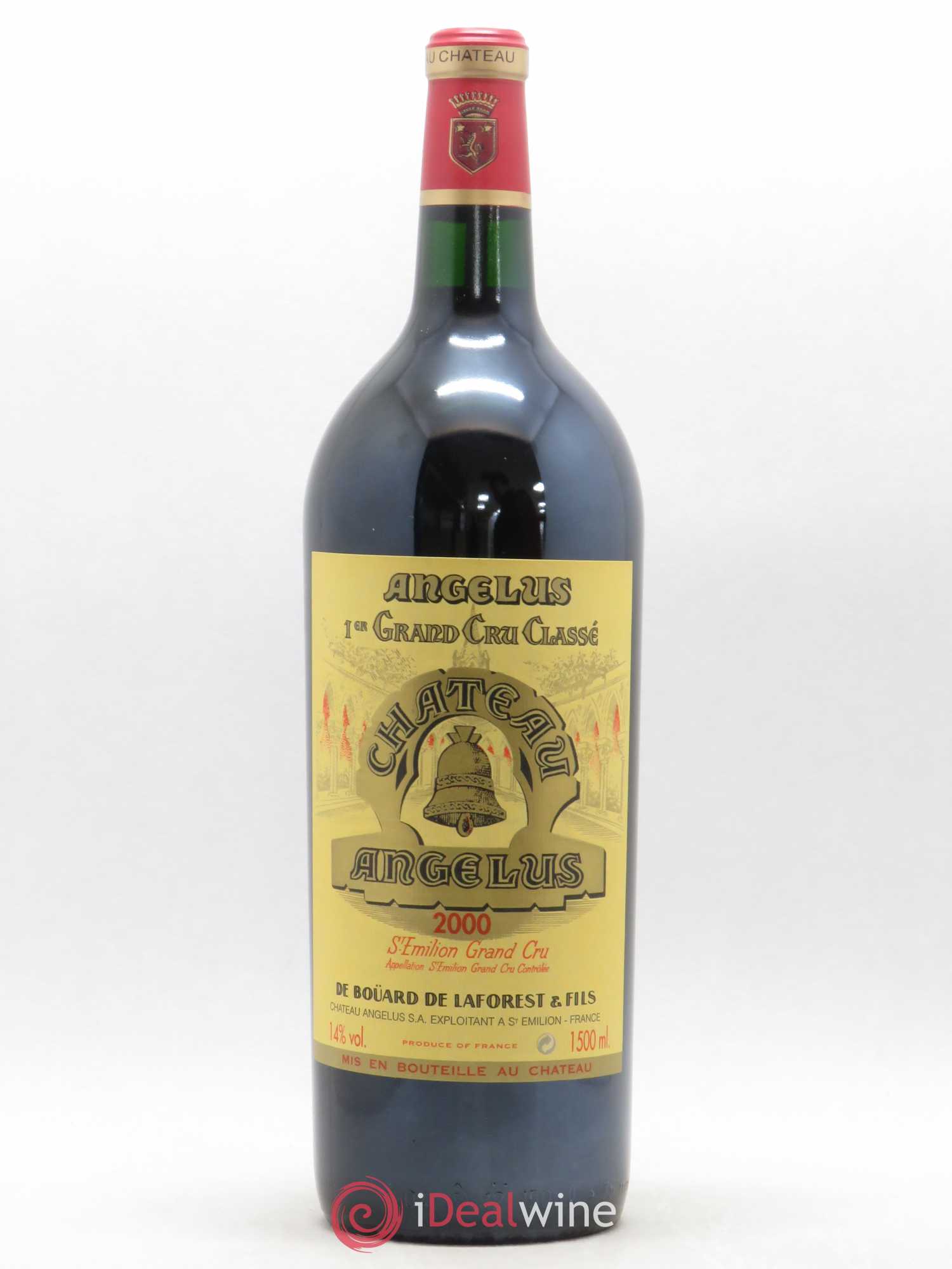 Château Angélus 1er Grand Cru Classé A 2000 - Lotto di 1 magnum - 0