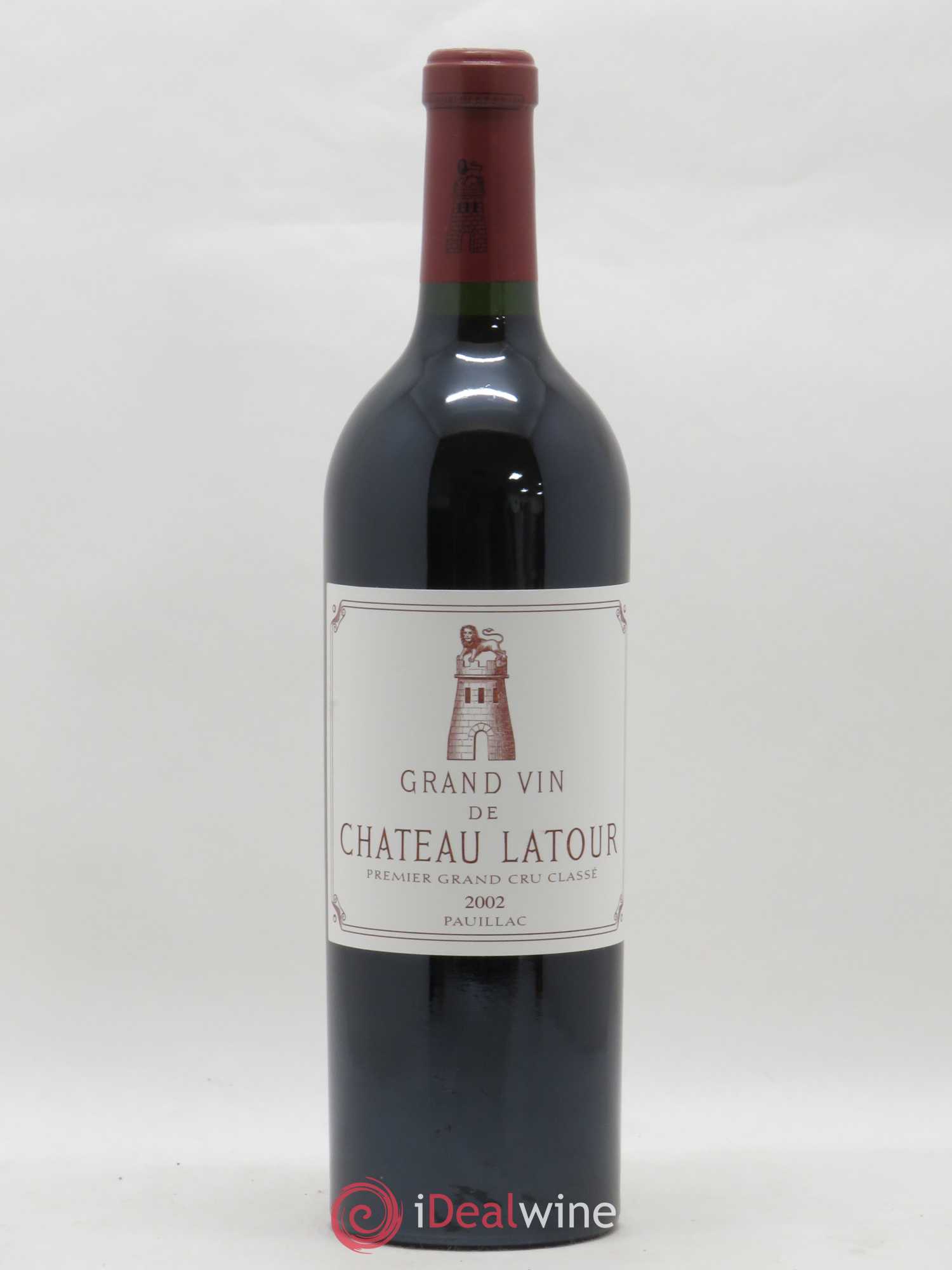 Château Latour 1er Grand Cru Classé 2002 - Lot de 1 bouteille - 0