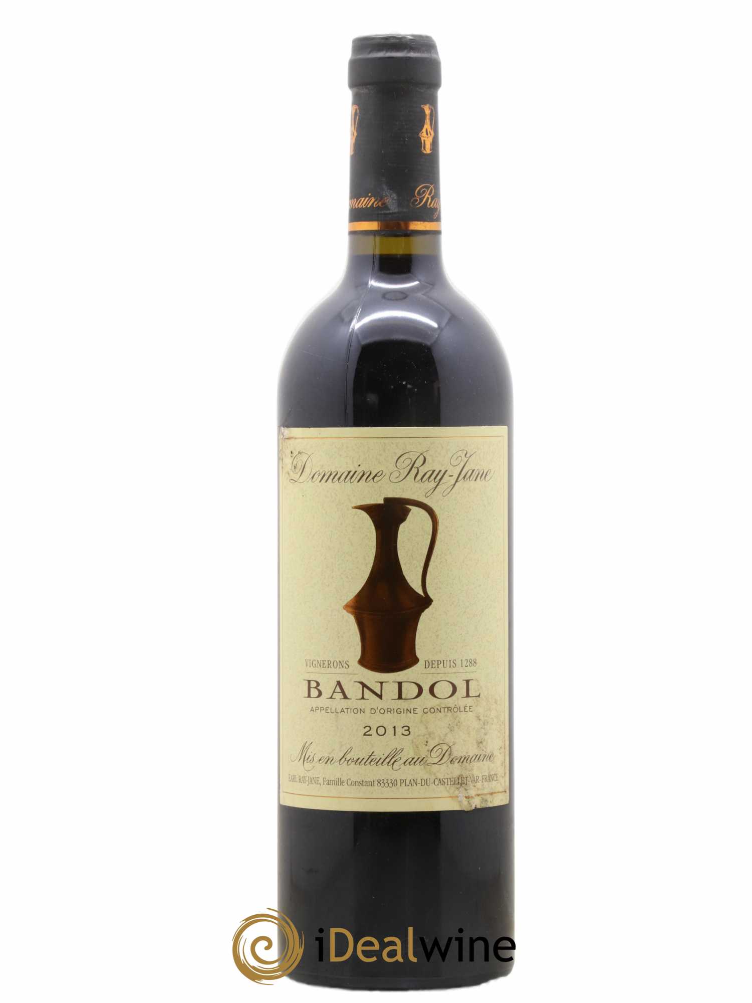 Bandol Domaine Ray-Jane 2013 - Lot de 1 bouteille - 0