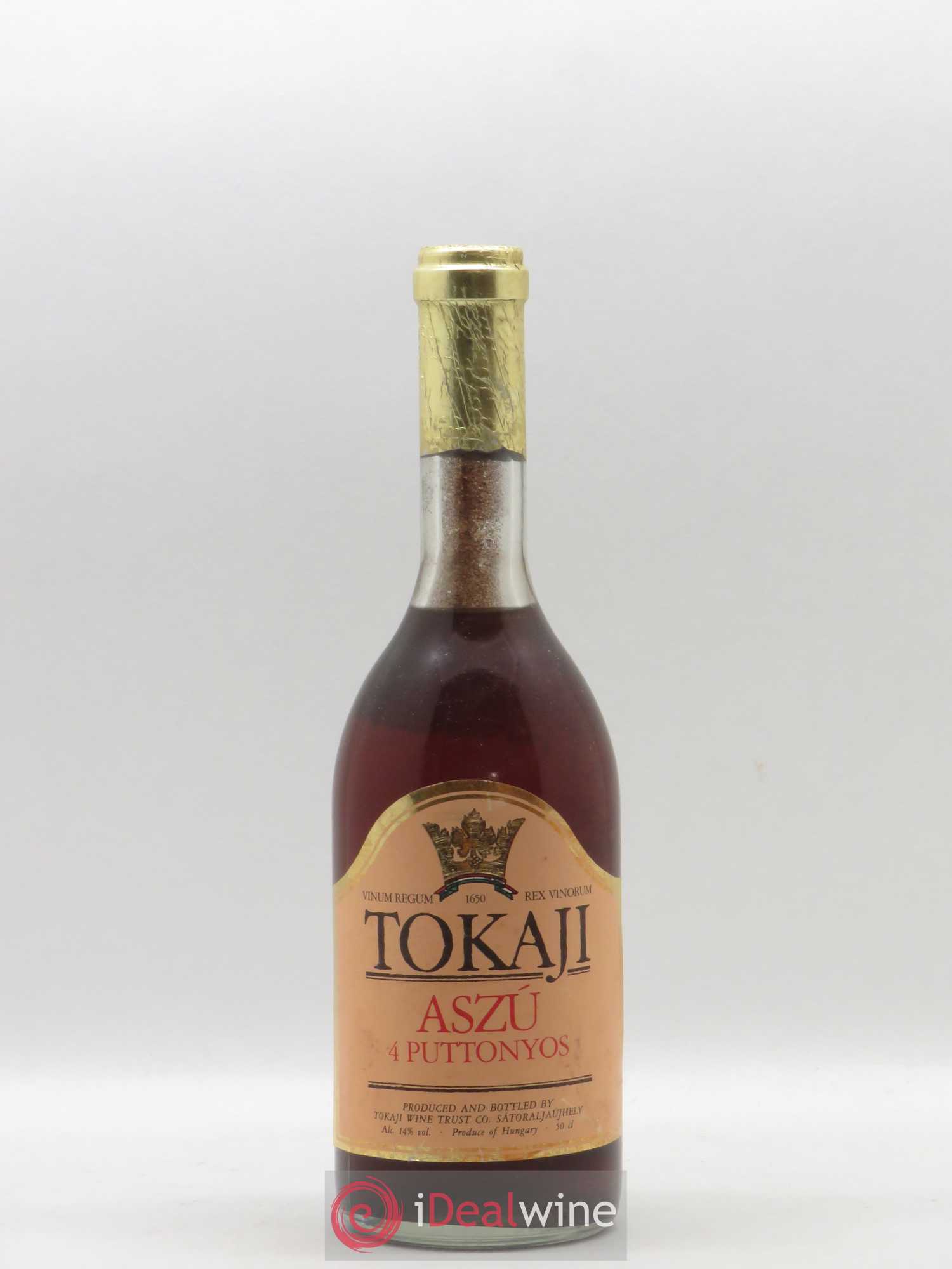 Tokaji Aszu 4 Puttonyos Satoraljaujhely Wine Trust 50 Cl - Lot de 1 bouteille - 0