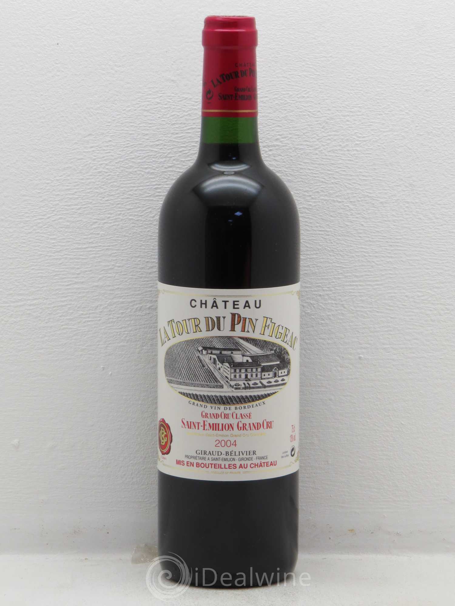 Château la Tour du Pin Figeac 2004 - Lot de 1 bouteille - 0