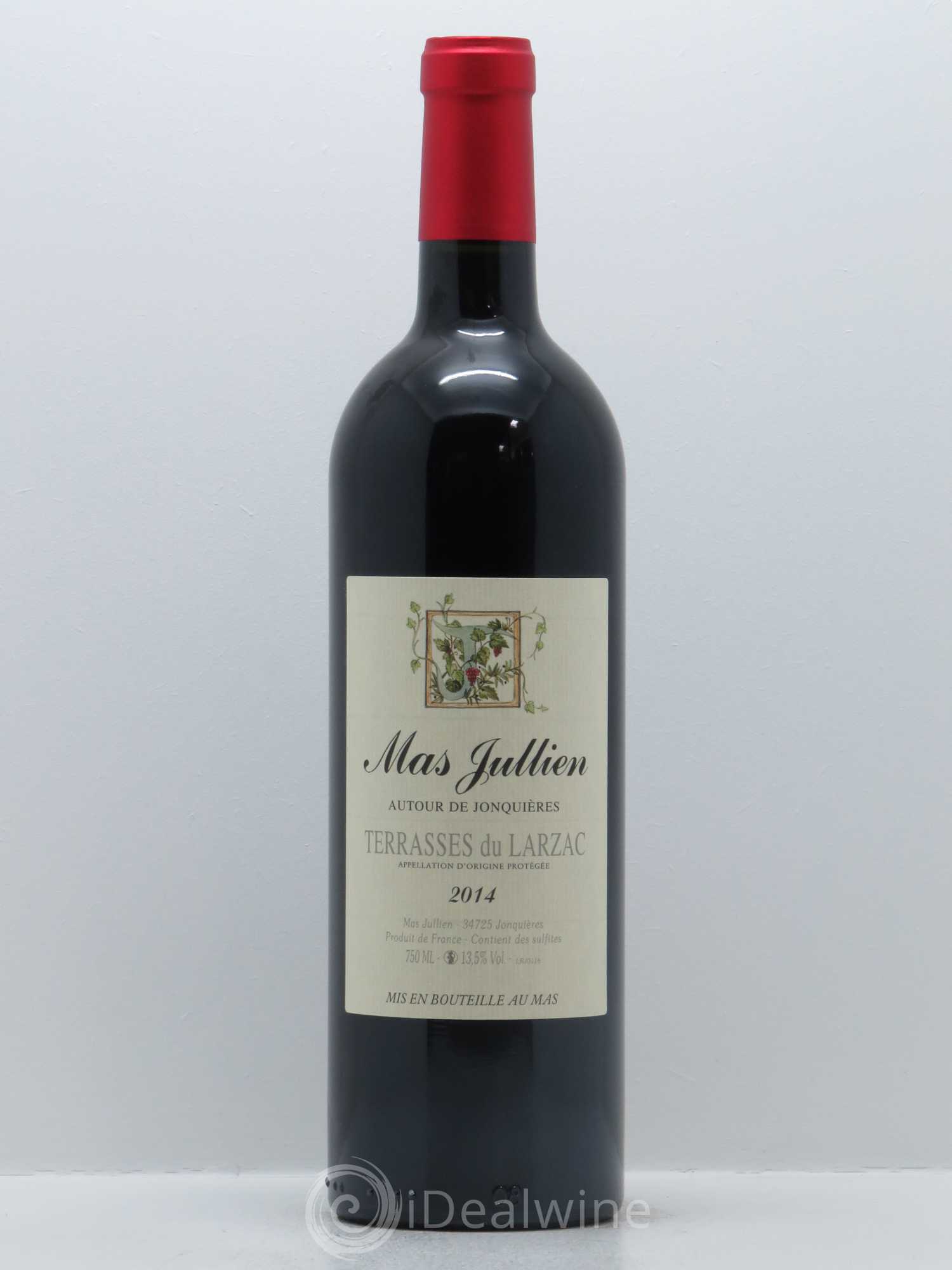 Coteaux du Languedoc - Terrasses du Larzac Mas Jullien  Autour de Jonquières Olivier Jullien 2014 - Lot of 1 bottle - 0